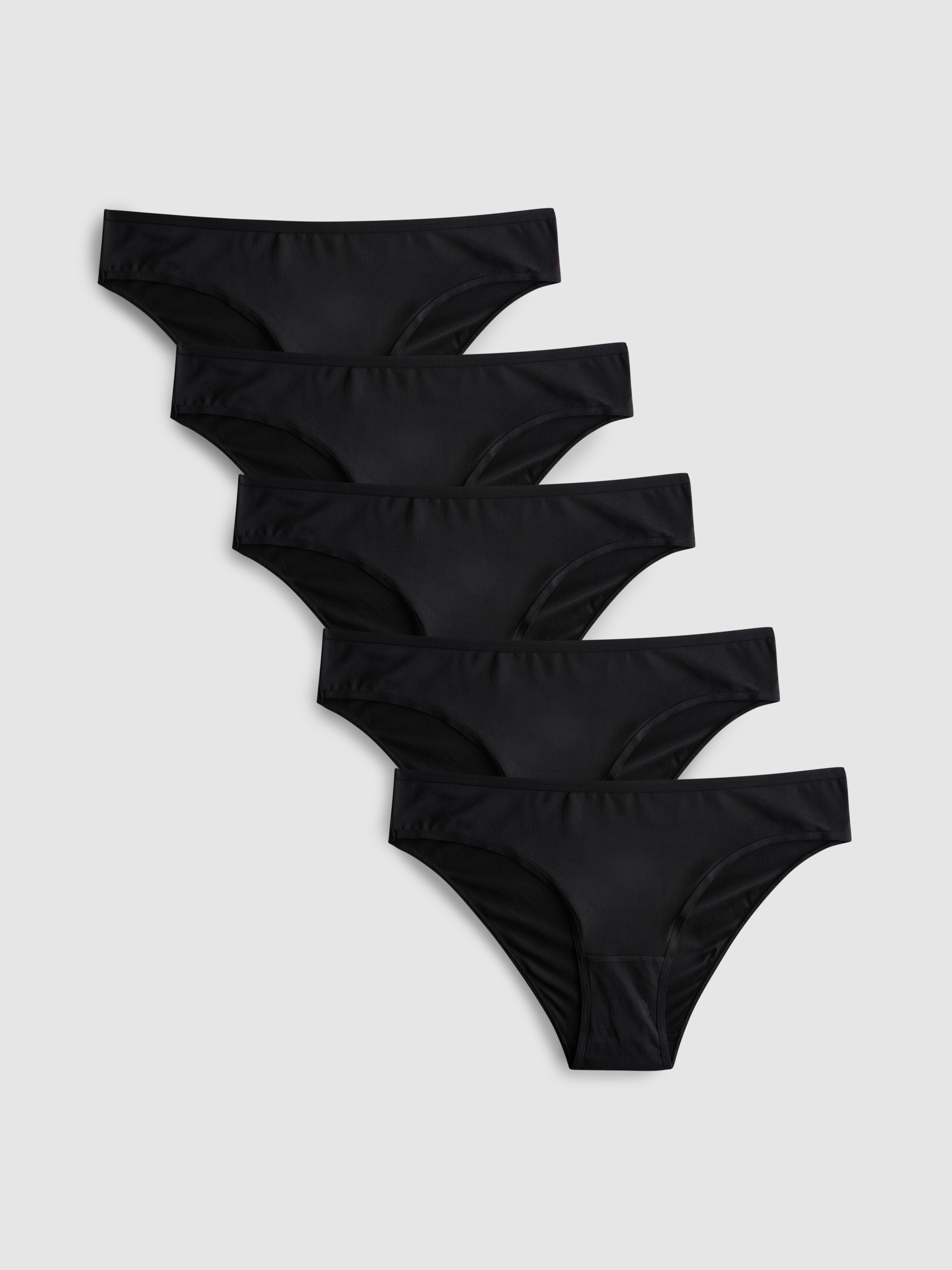 Brazilian slips van microvezel, set van 5