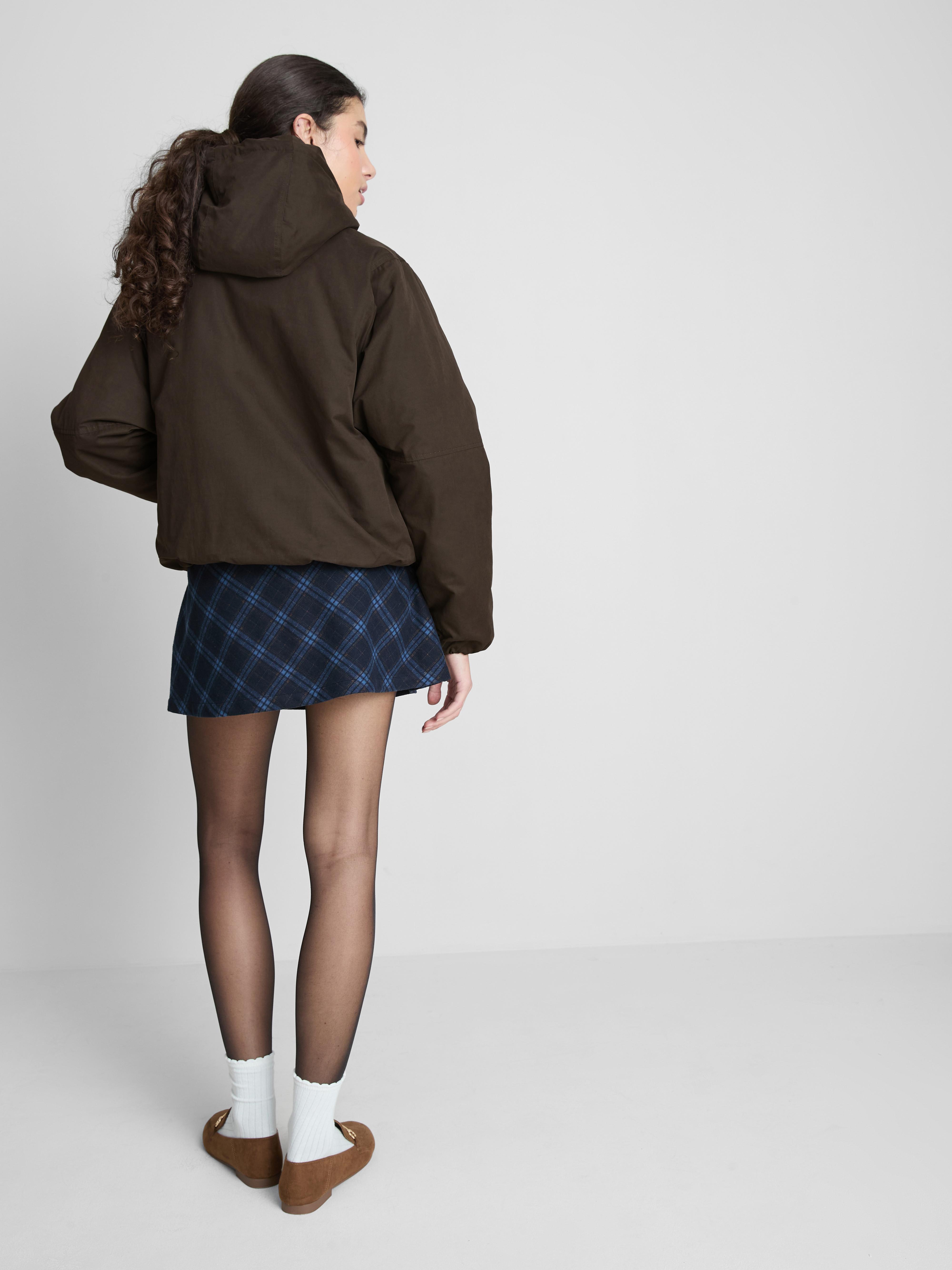 Women's Chocolate The Primark Scene | Boxy Hooded Jacket