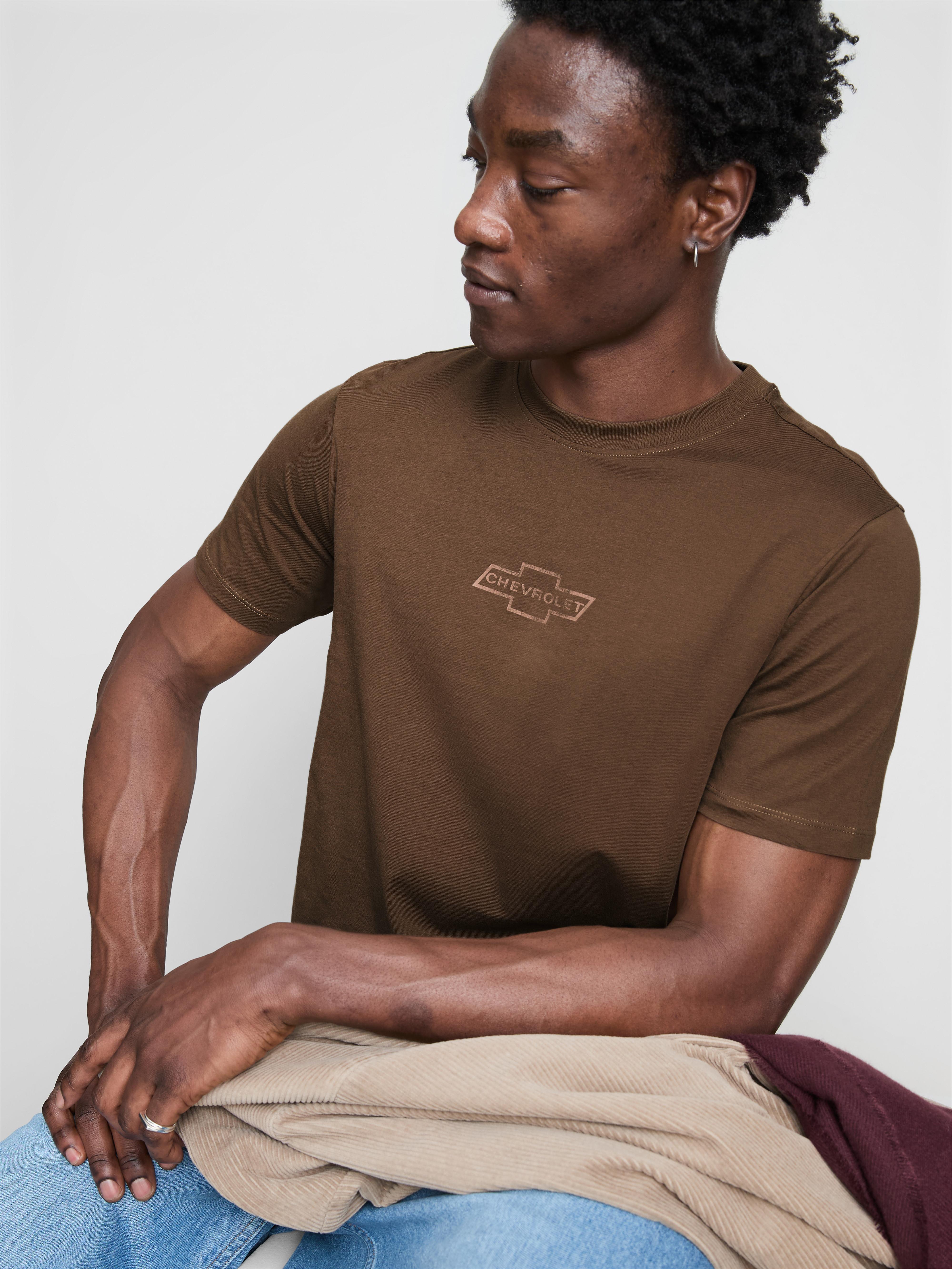 Kurzärmeliges T-Shirt mit Chevrolet-Grafik