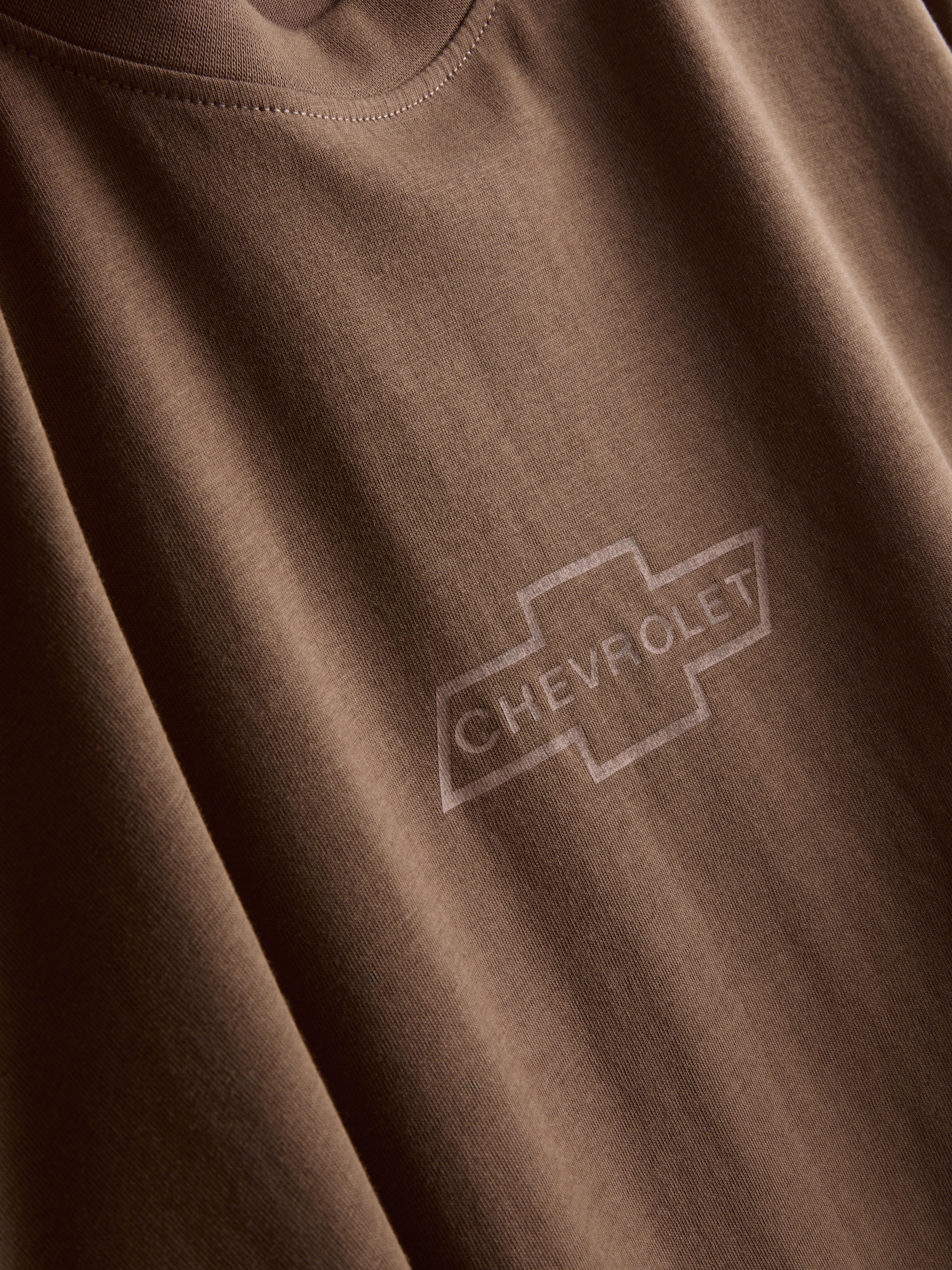 Kurzärmeliges T-Shirt mit Chevrolet-Grafik