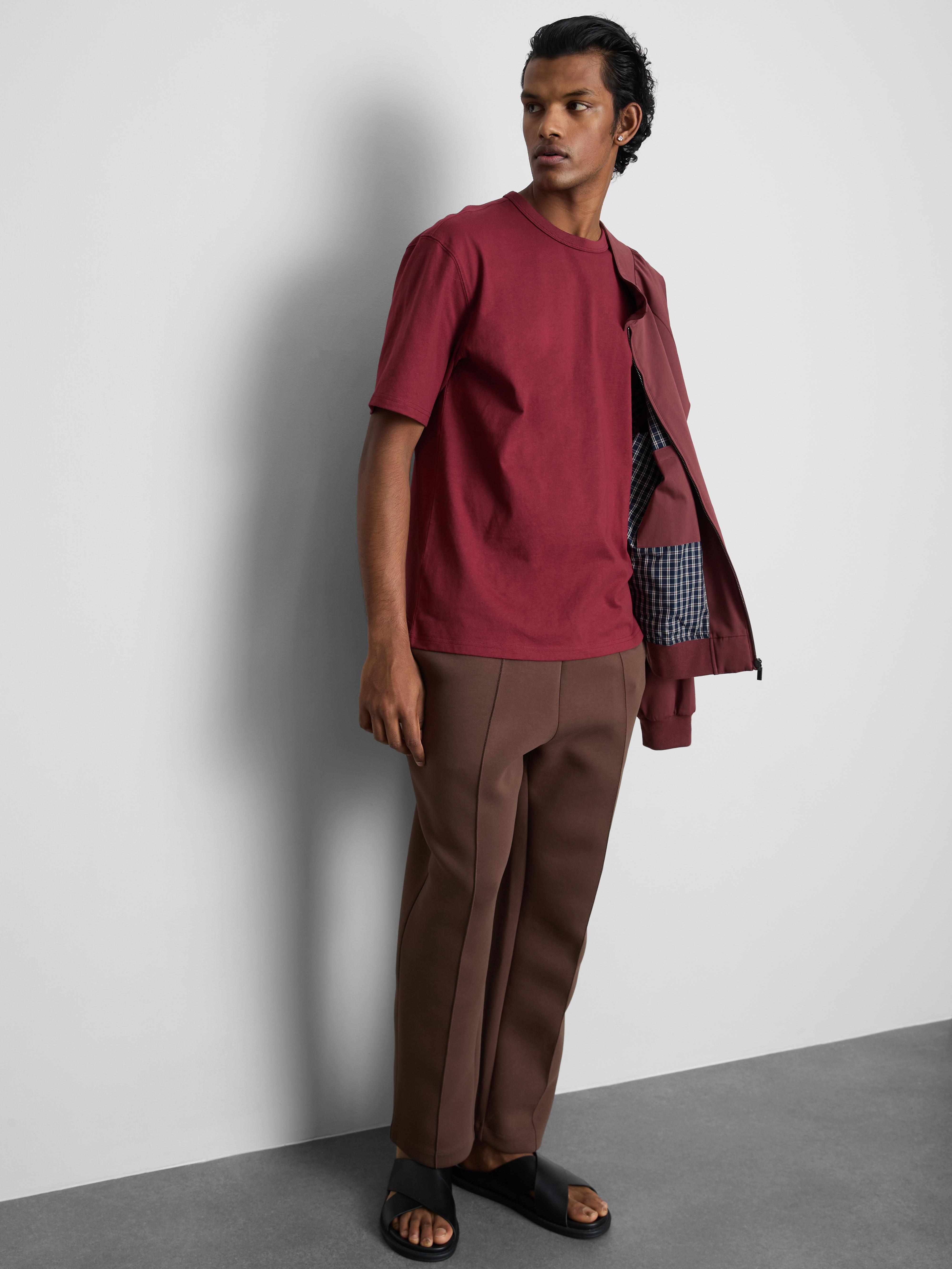 Relaxed Fit Cotton T-Shirt Cherry