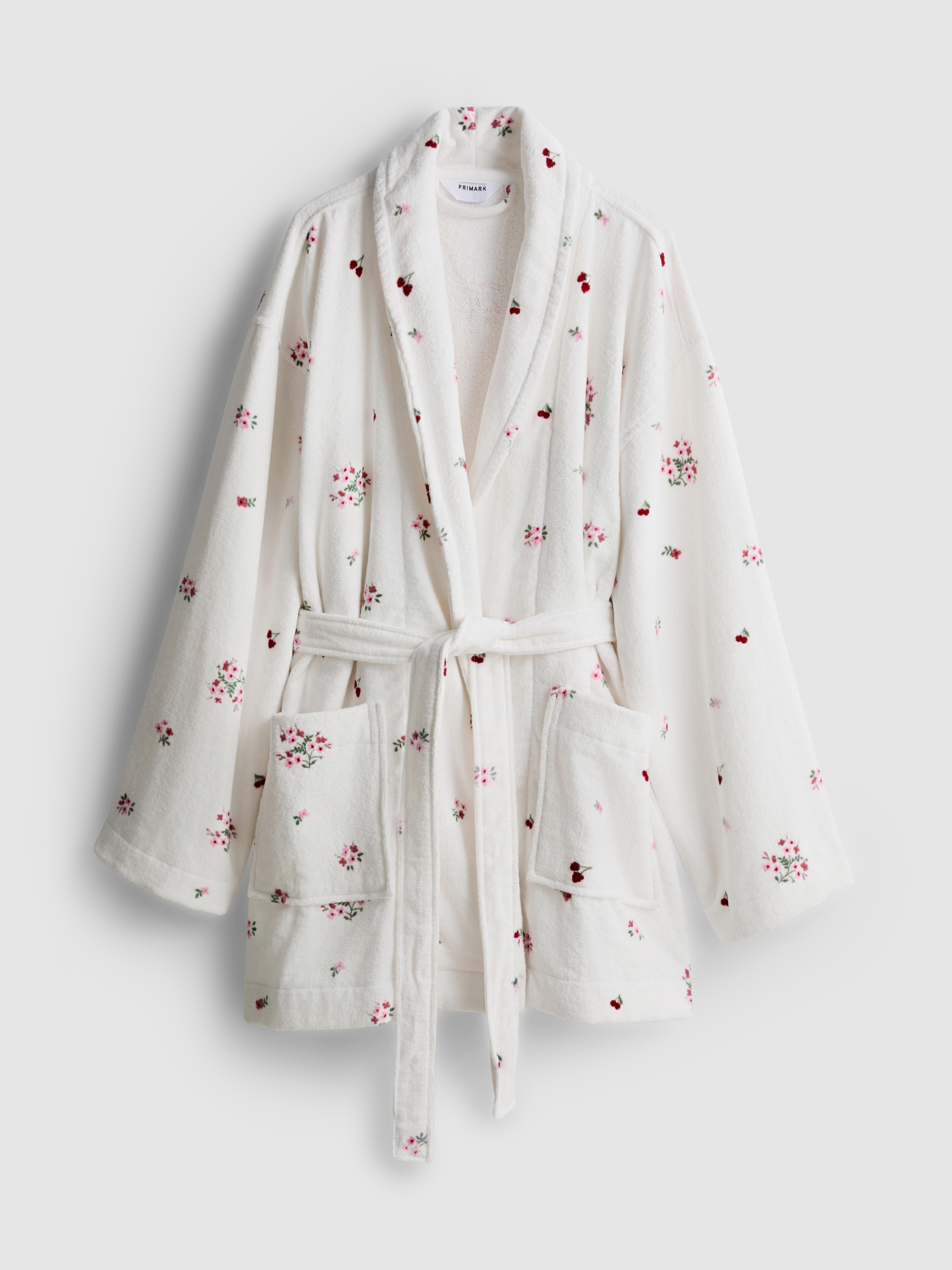 Spa-Bademantel mit Print
