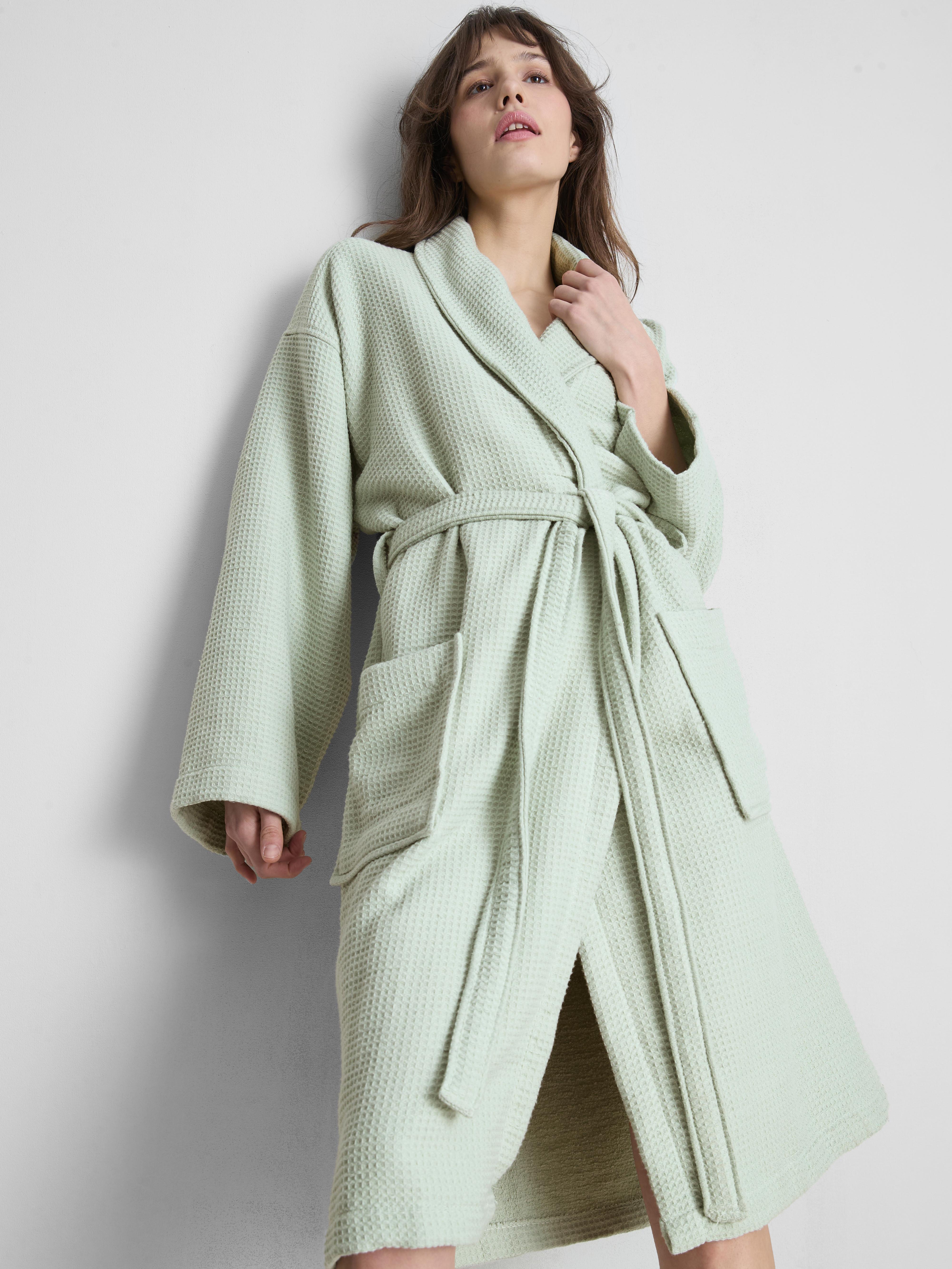 Waffle Texture Bath Robe