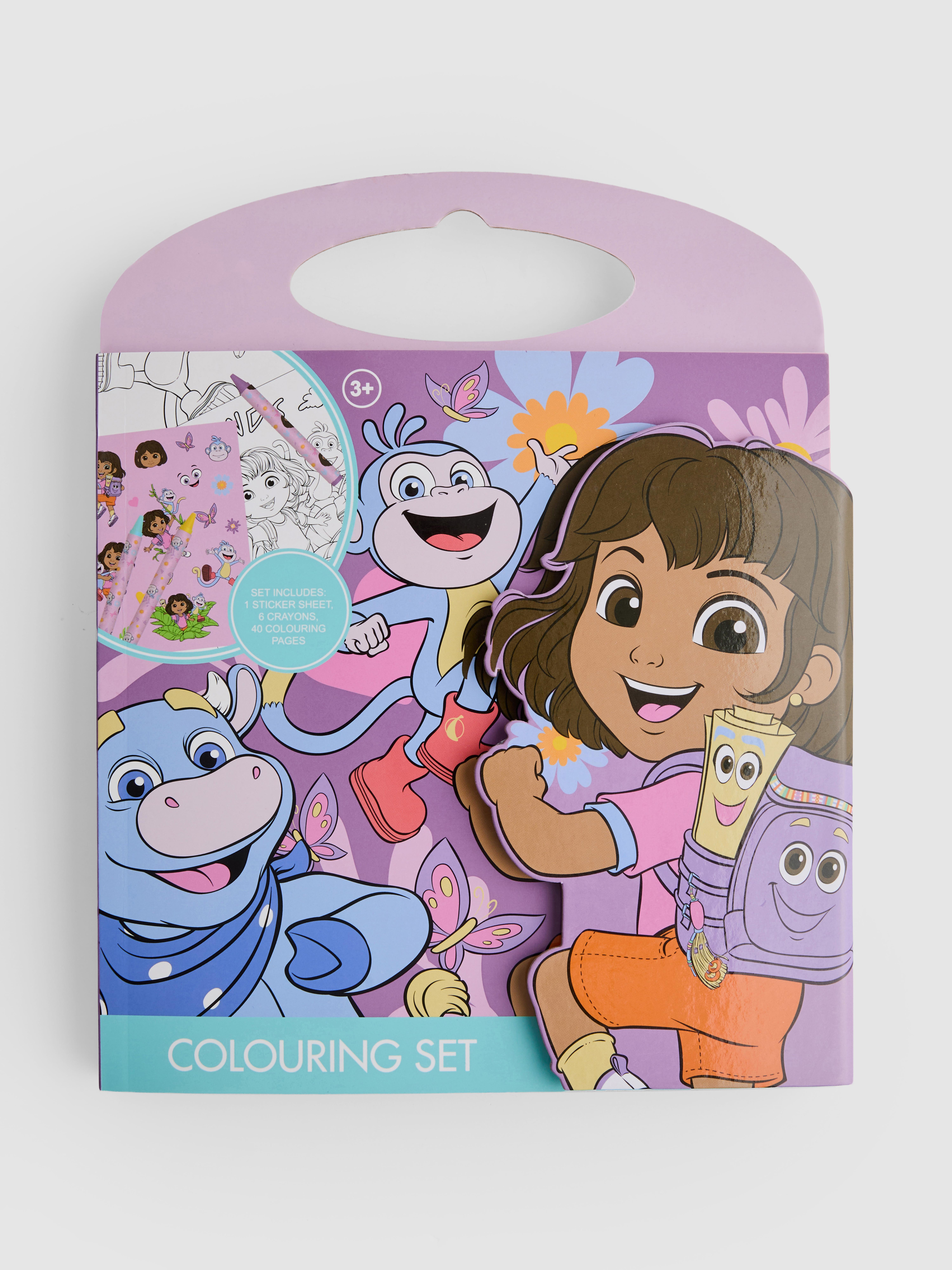 Dora the Explorer Colouring Set
