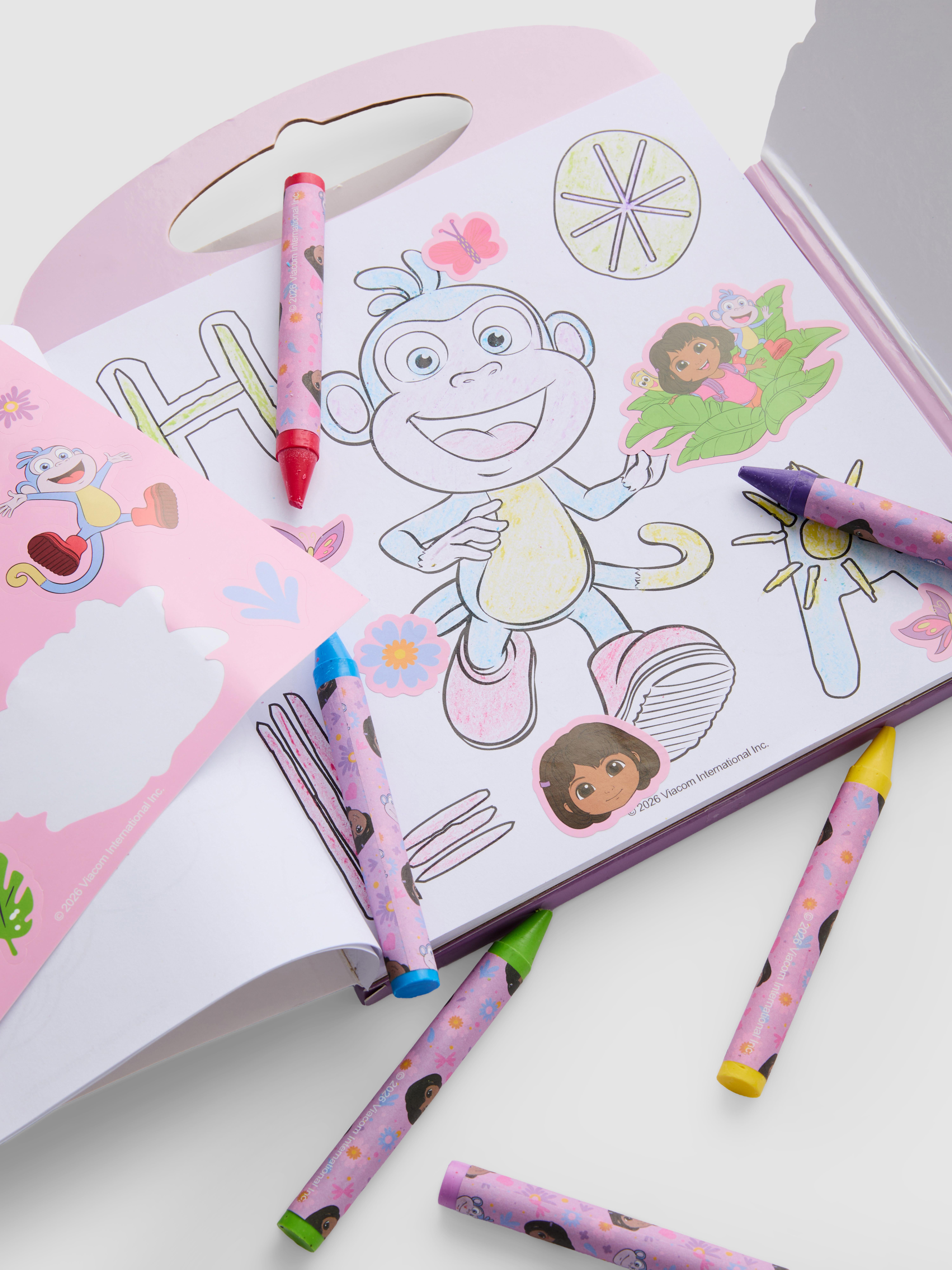 Dora the Explorer Colouring Set