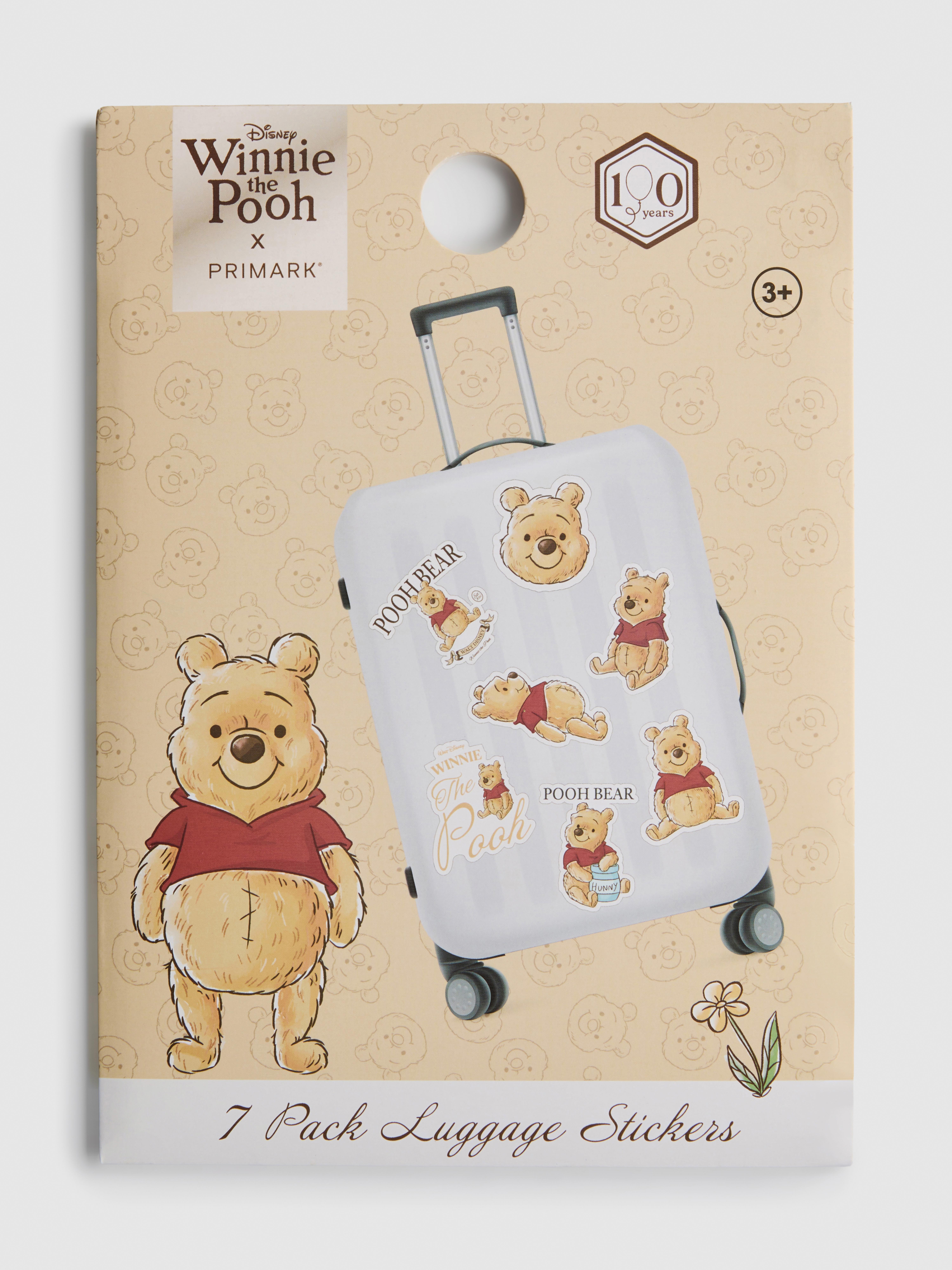 Winnie The Pooh 7pk Luggage Stickers
