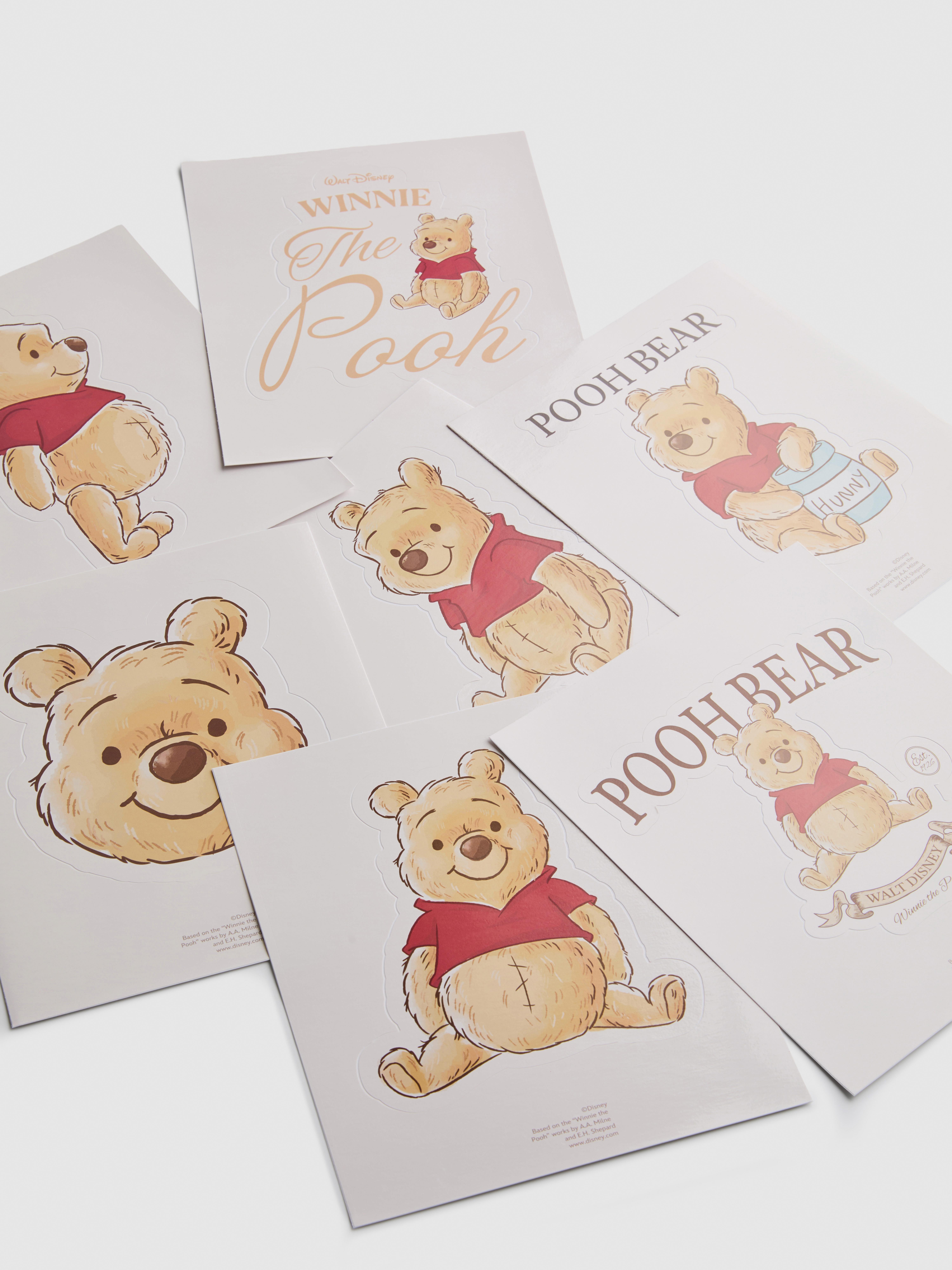 Winnie The Pooh 7pk Luggage Stickers
