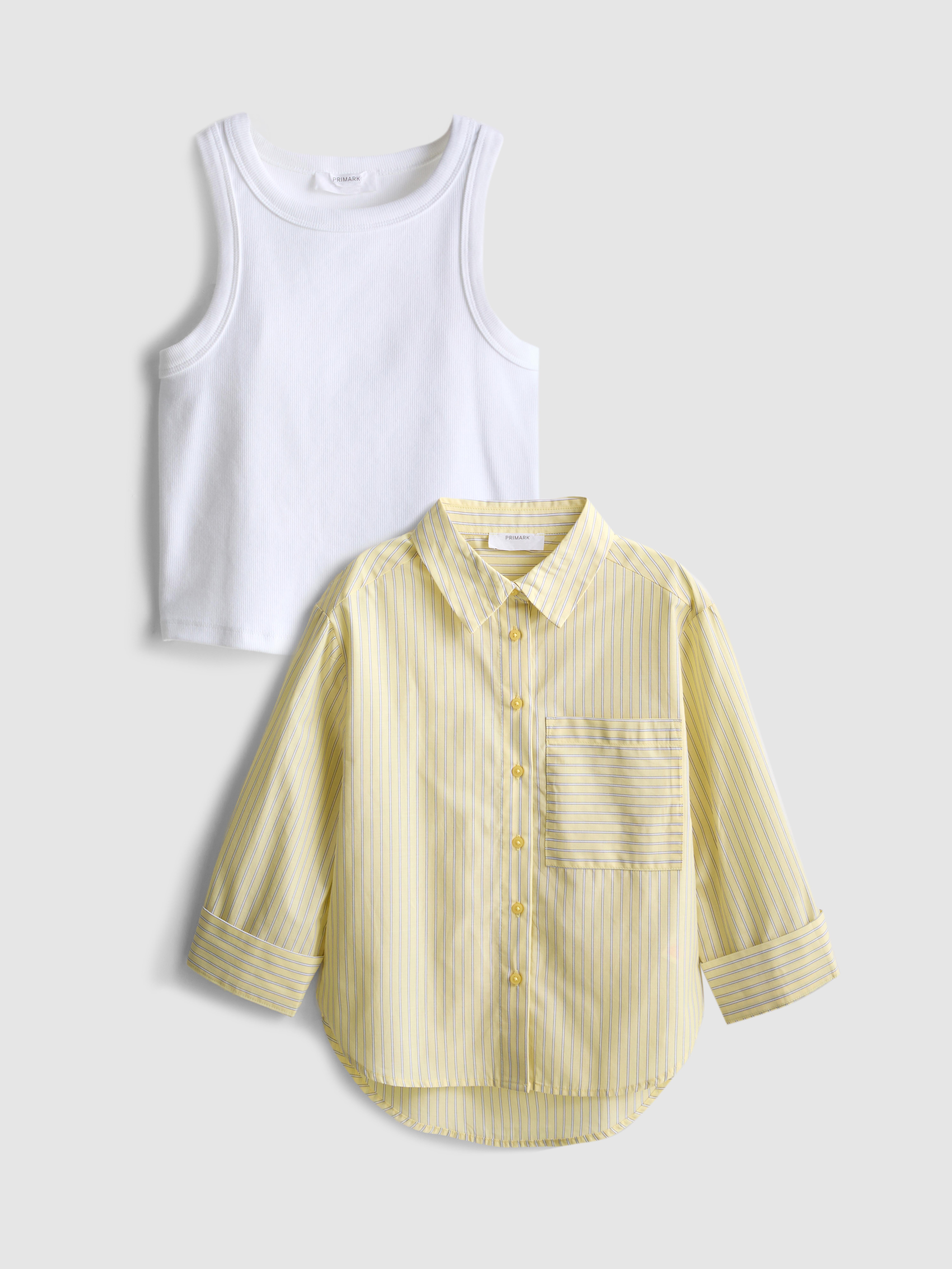 7-15yrs | Vest and Shirt Set