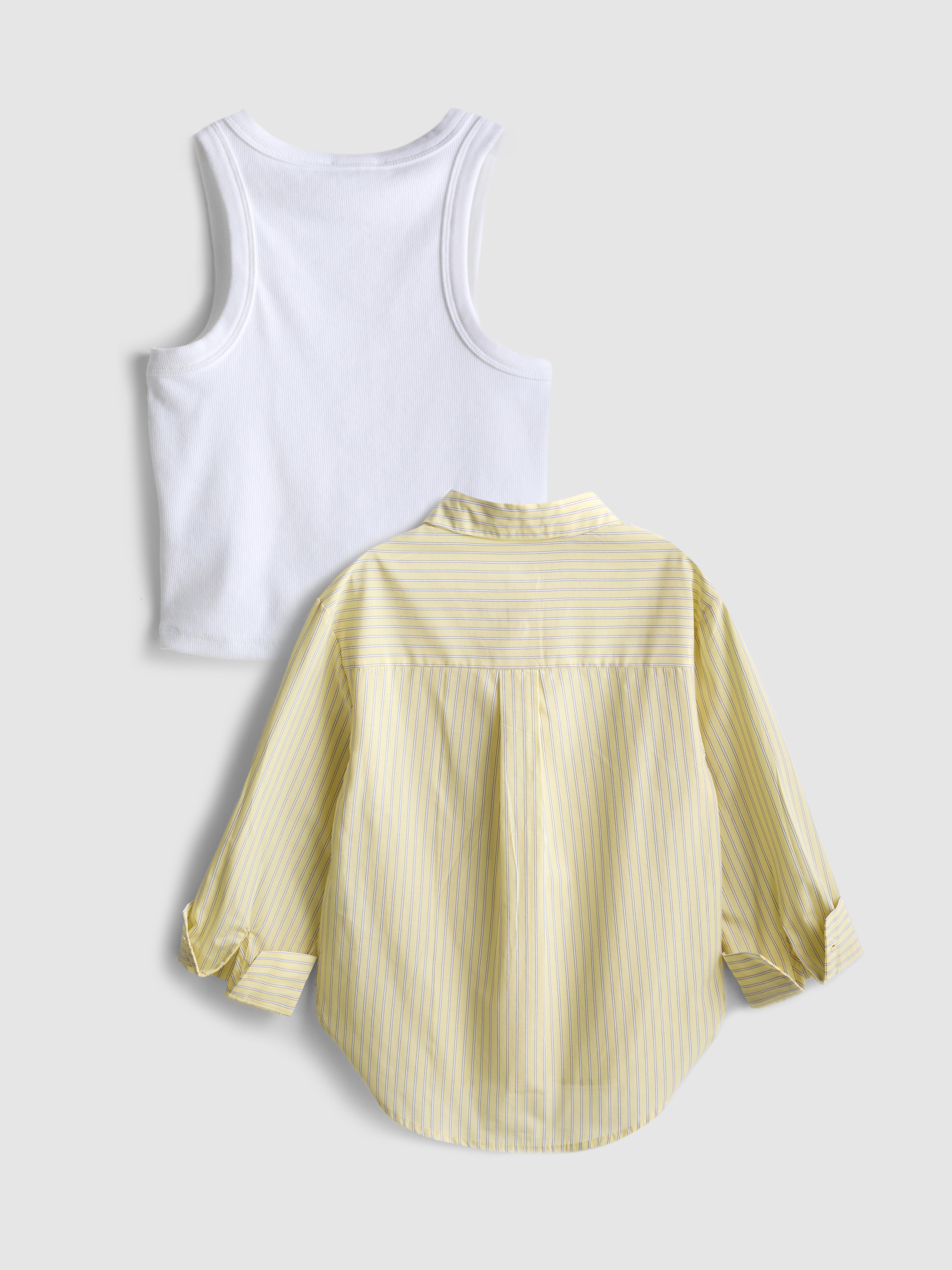 7-15yrs | Vest and Shirt Set