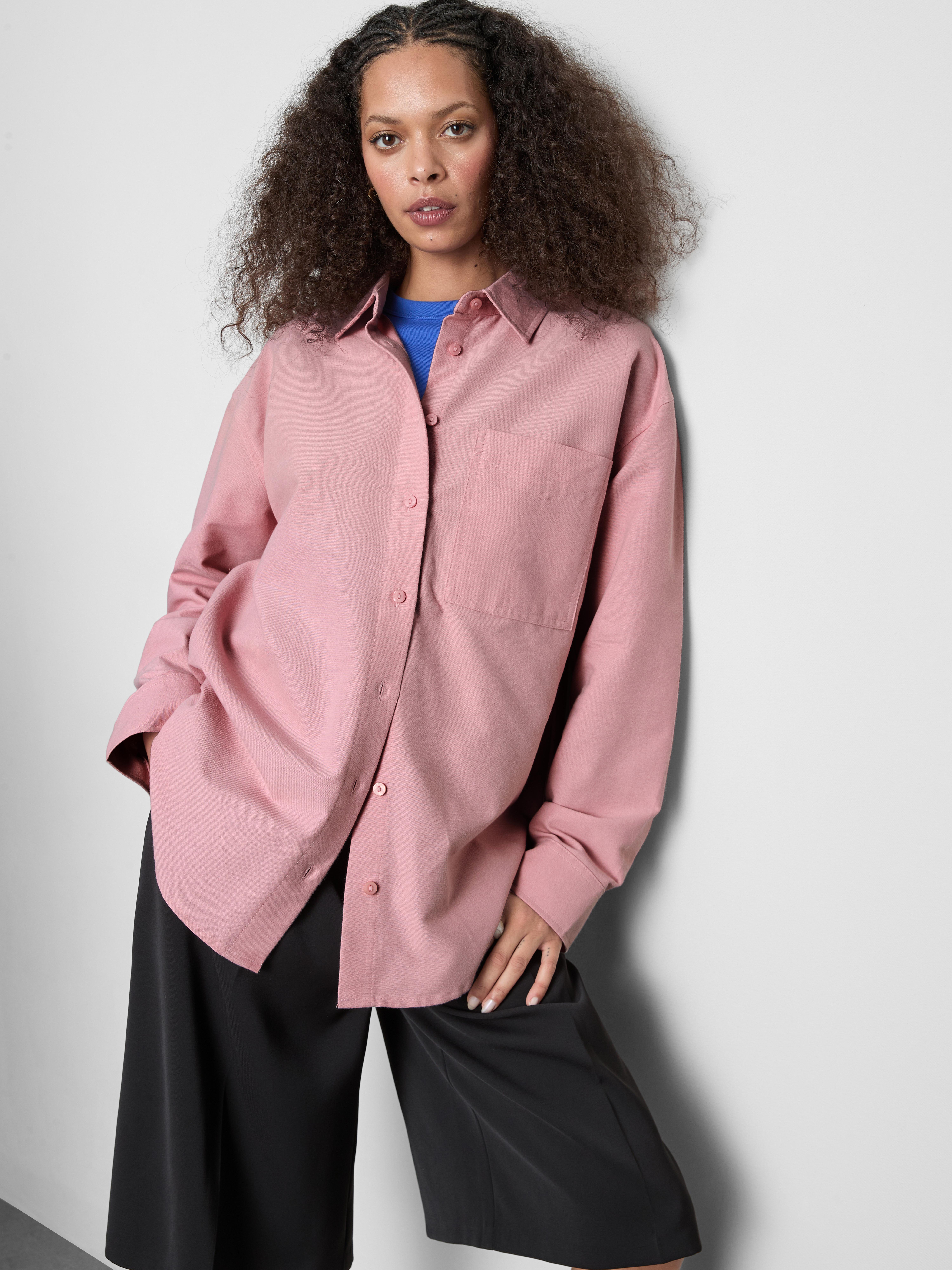Womens Light Pink Essential Oxford Shirt | Primark