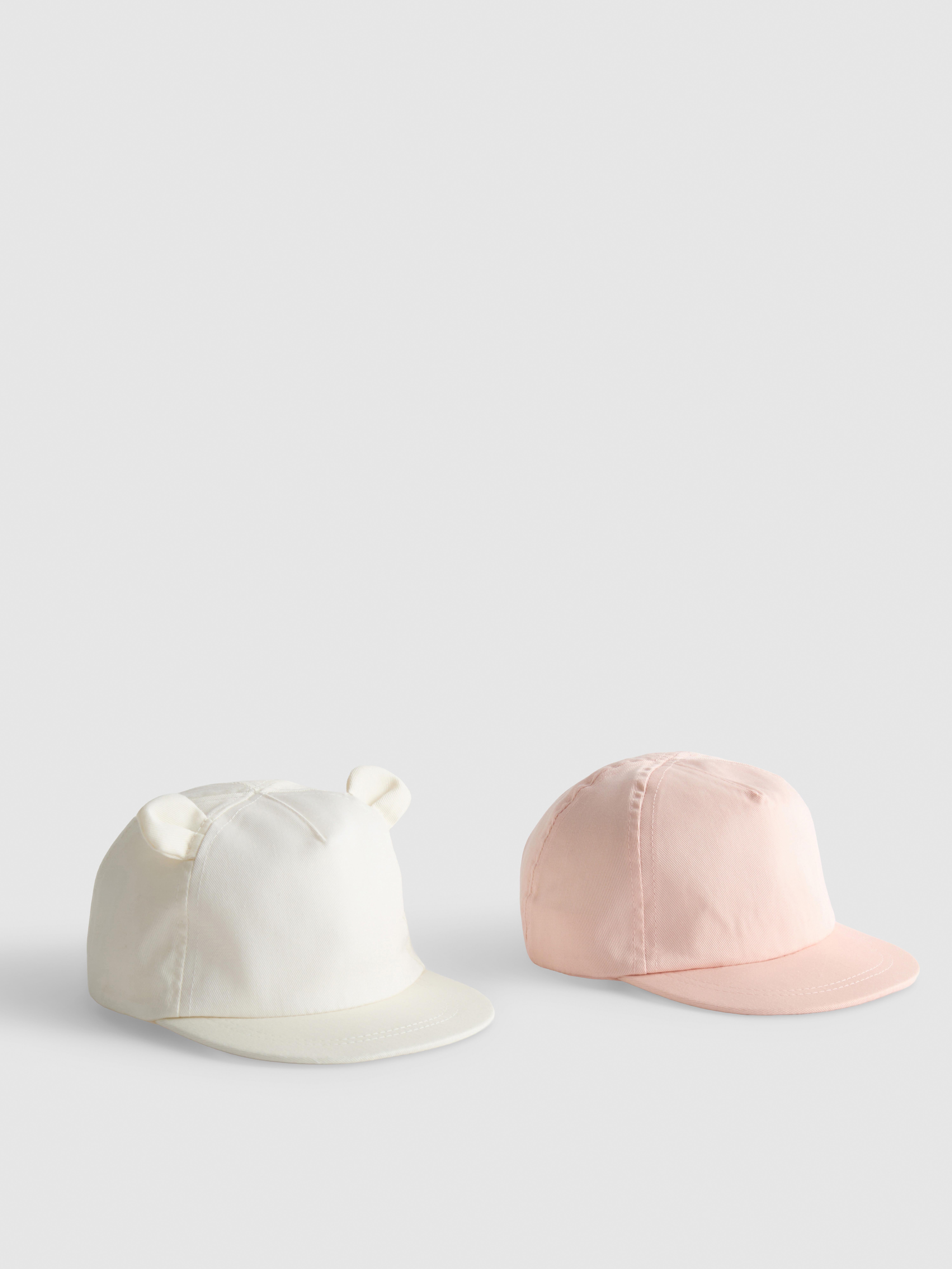 Honkbalpetjes voor baby's, set van 2