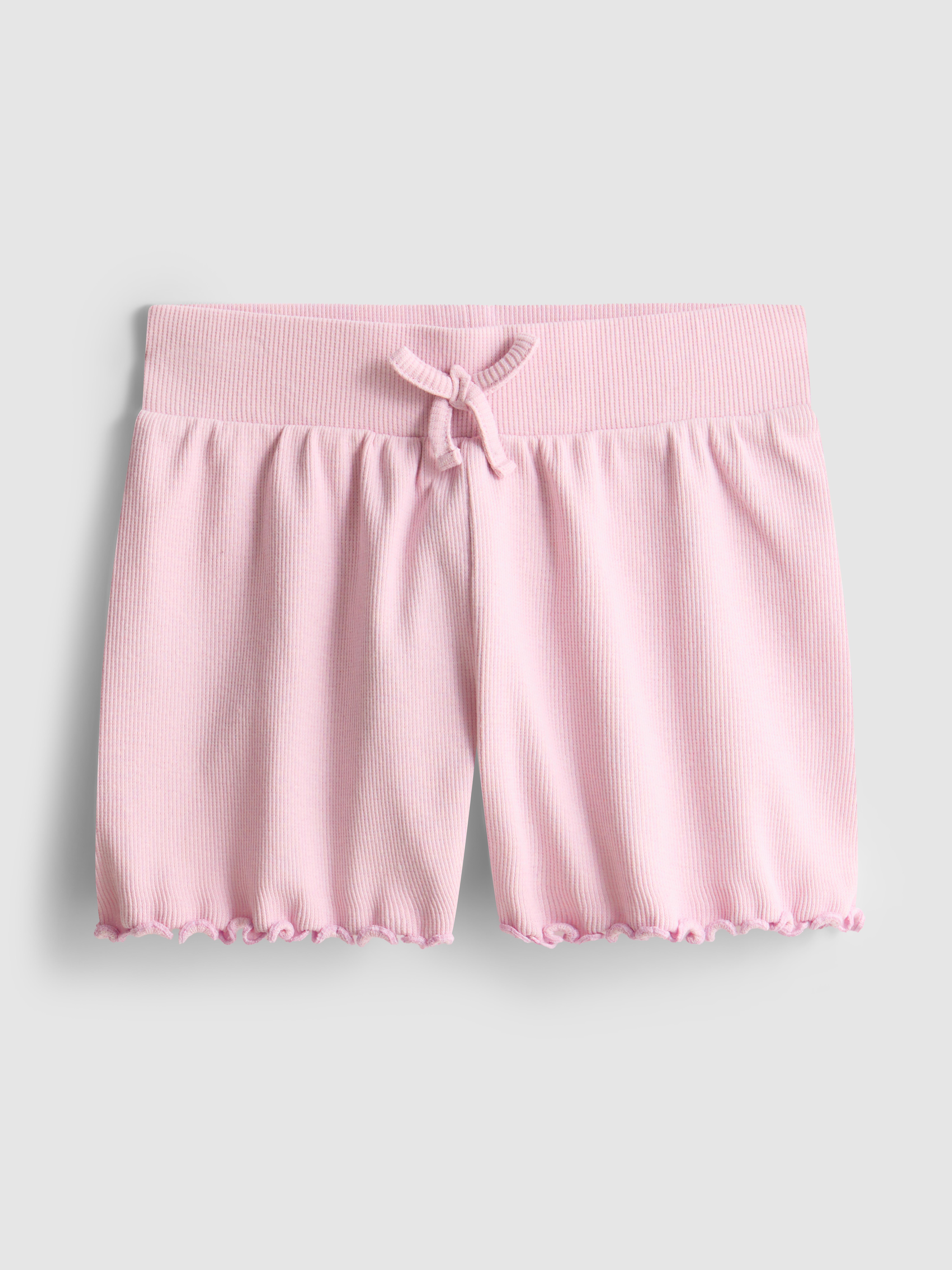 18 mois–8 ans | Short côtelé à ourlets ondulés