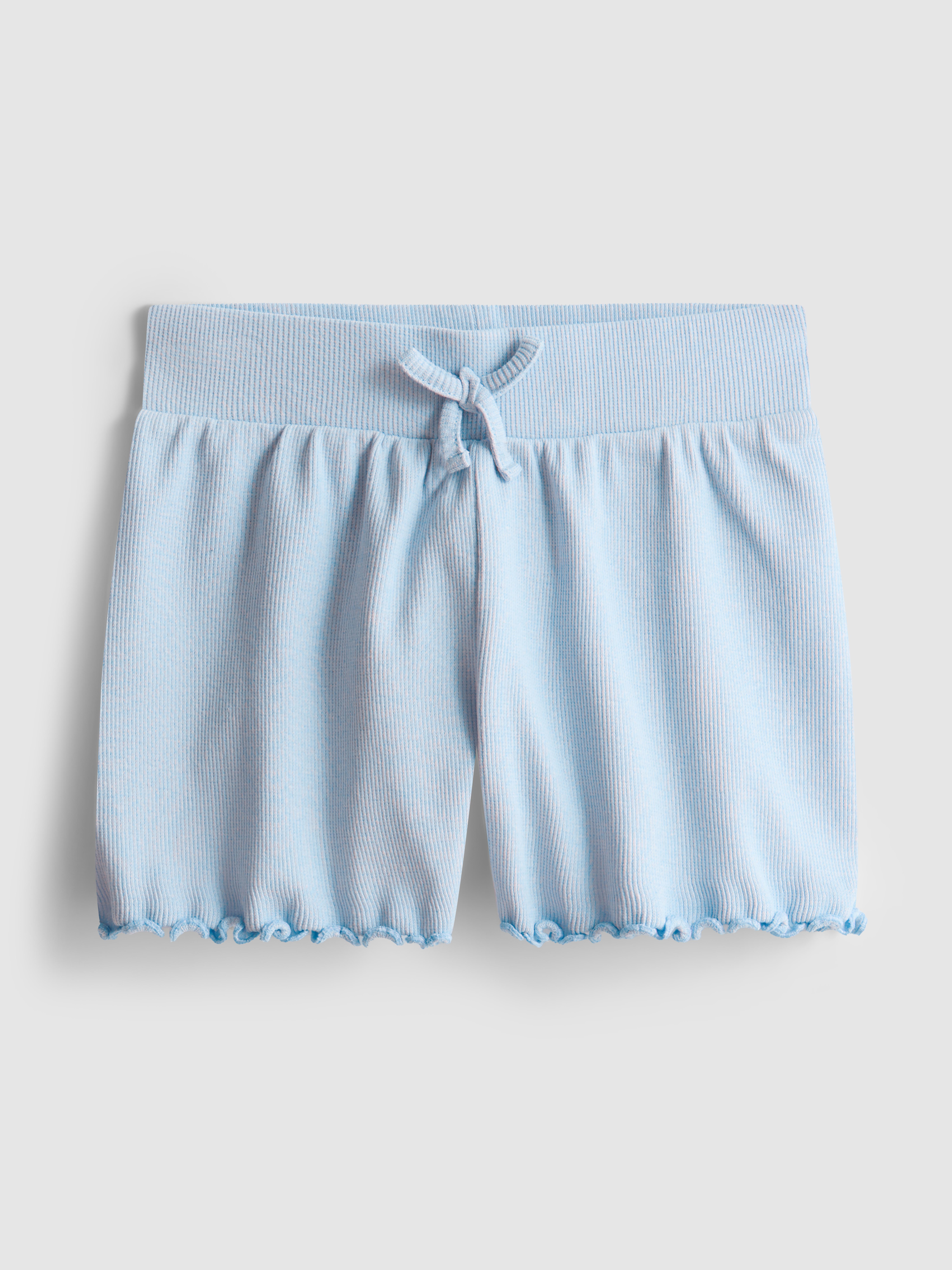 1,5–8 Jahre | Gerippte Shorts mit gekräuseltem Saum