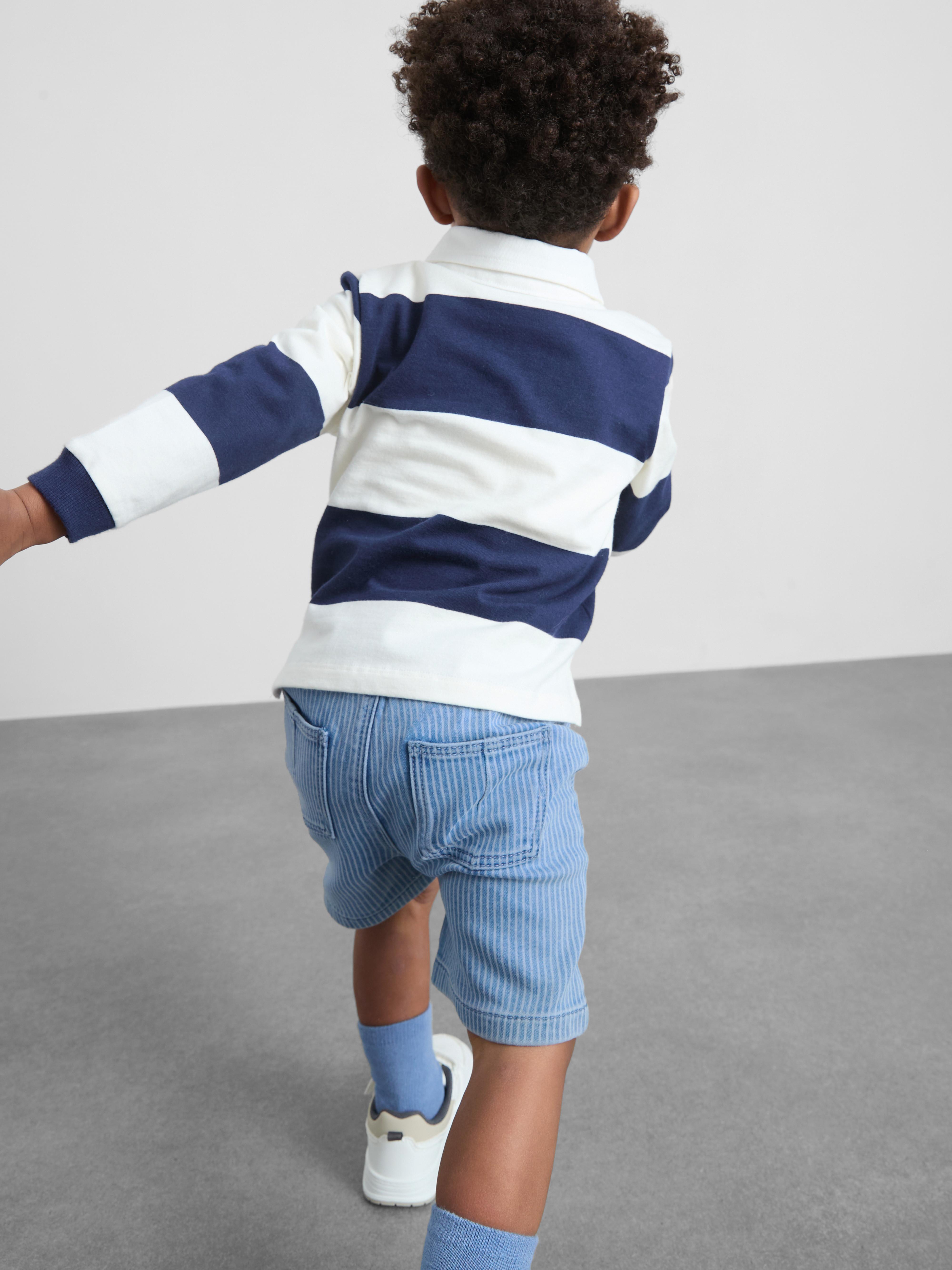 0-36mths | Denim Jogger Shorts