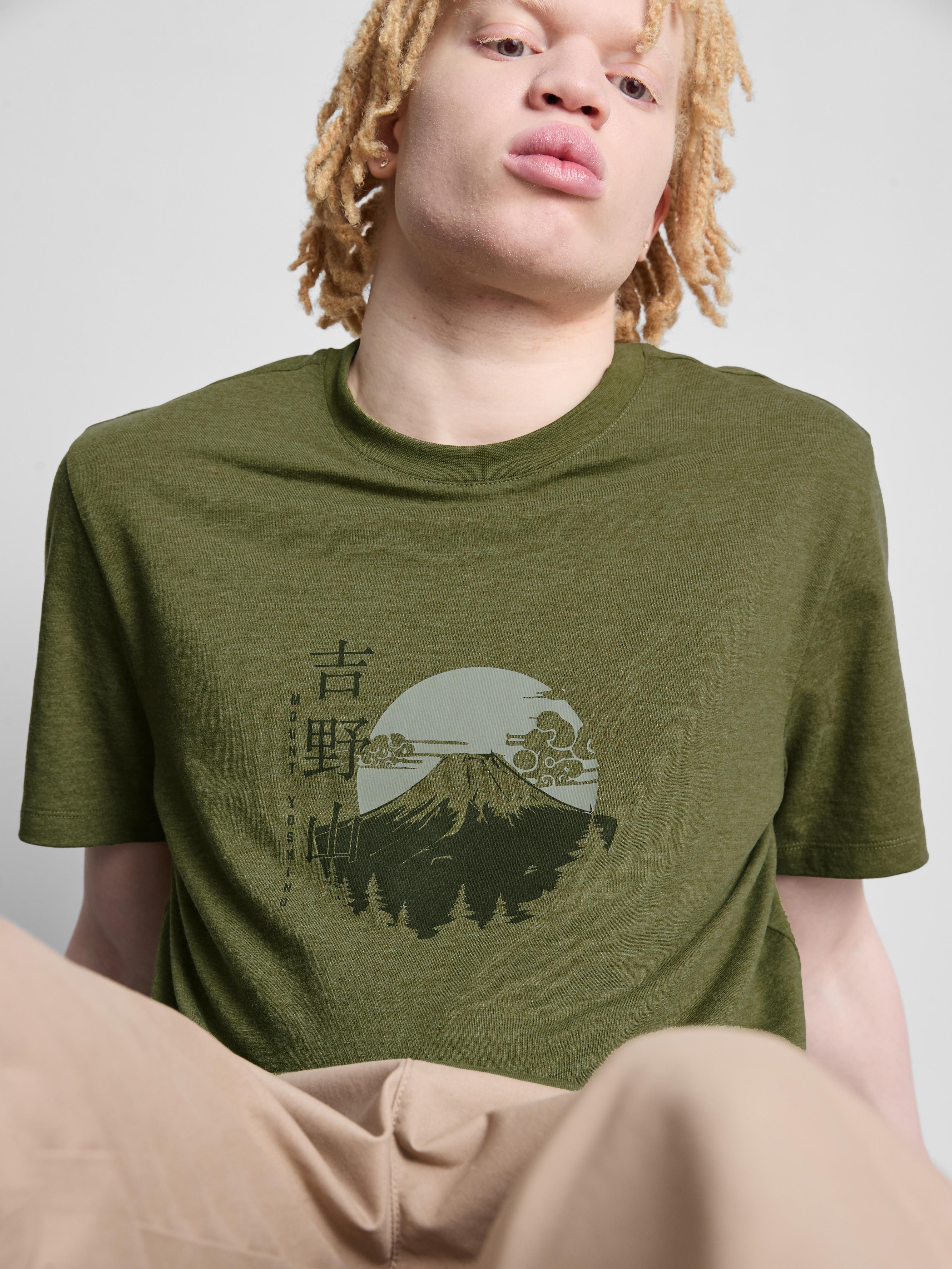 T-shirt met korte mouwen Mount Yoshino