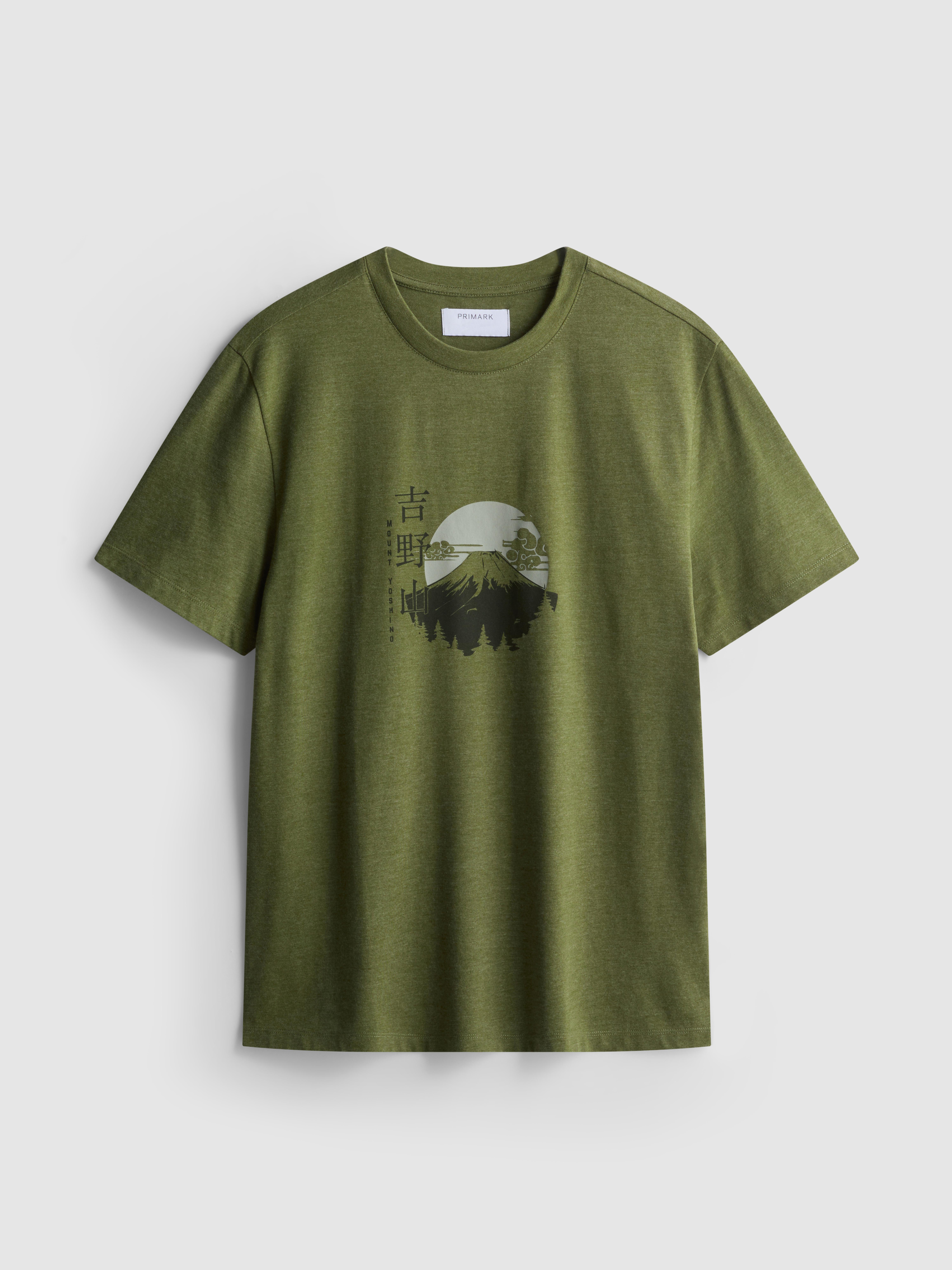 T-shirt met korte mouwen Mount Yoshino