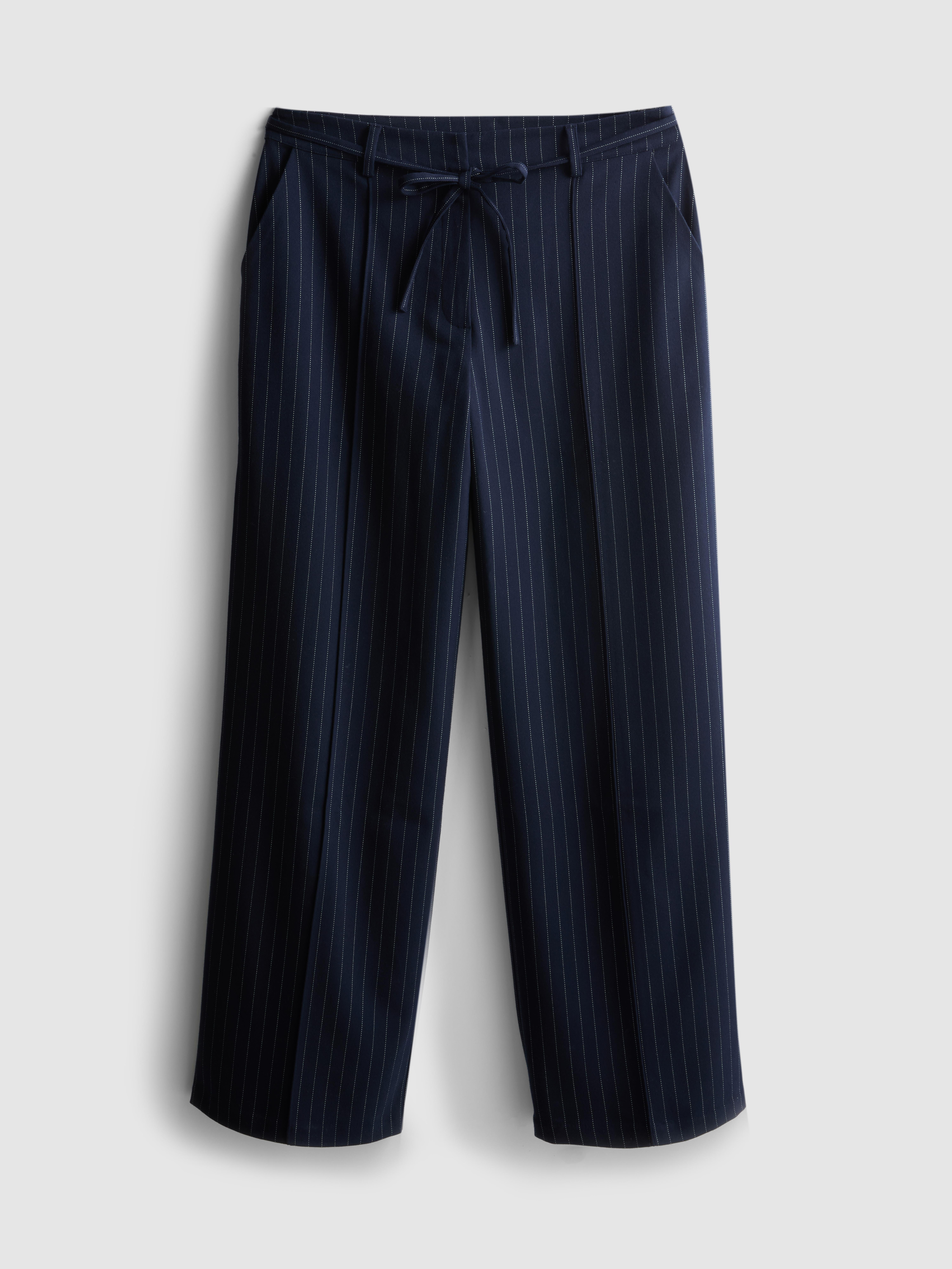 The Primark Scene | Wide-Leg Pinstripe Pants