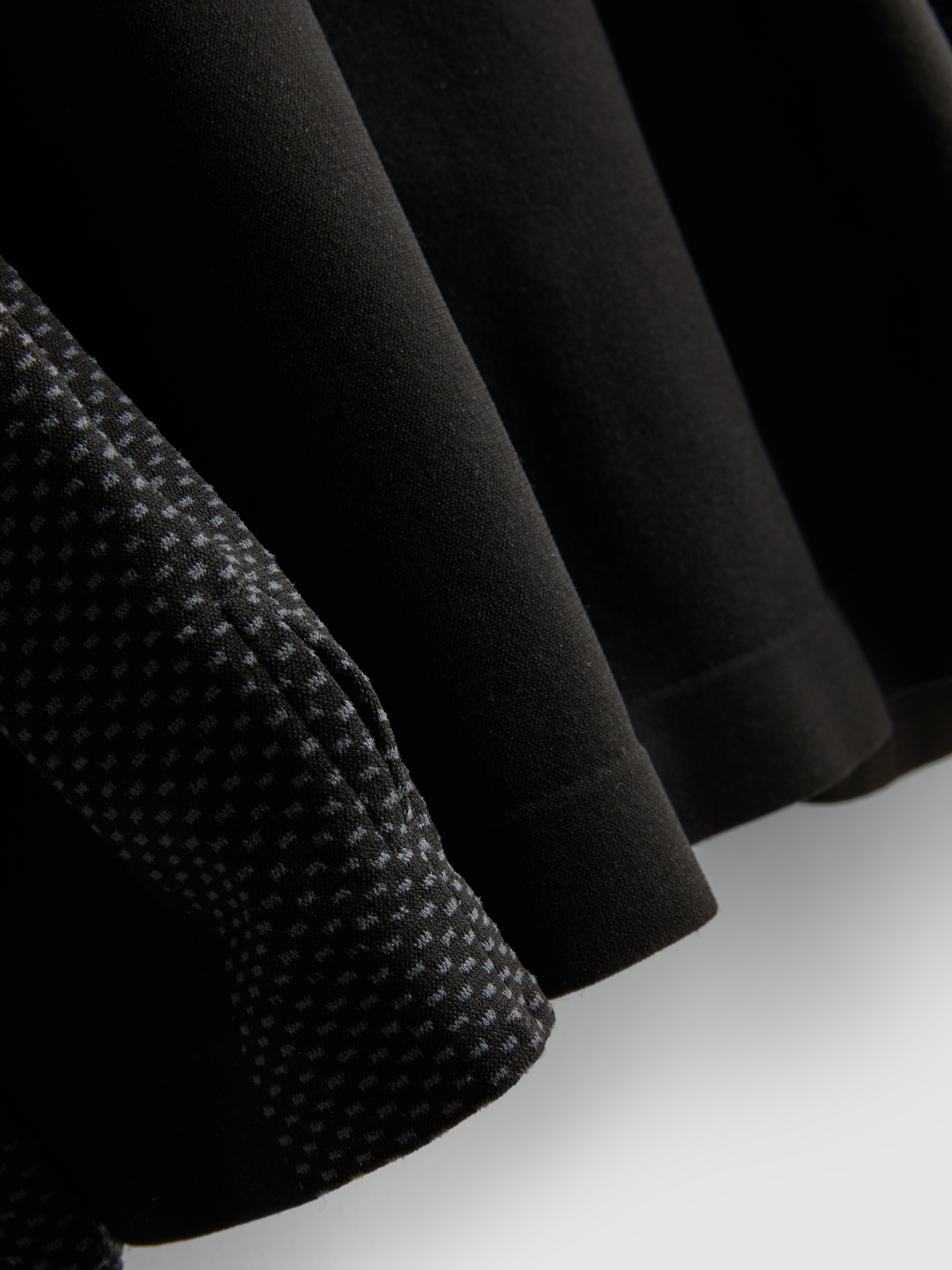 Men's Black Performance Quarter Zip Top