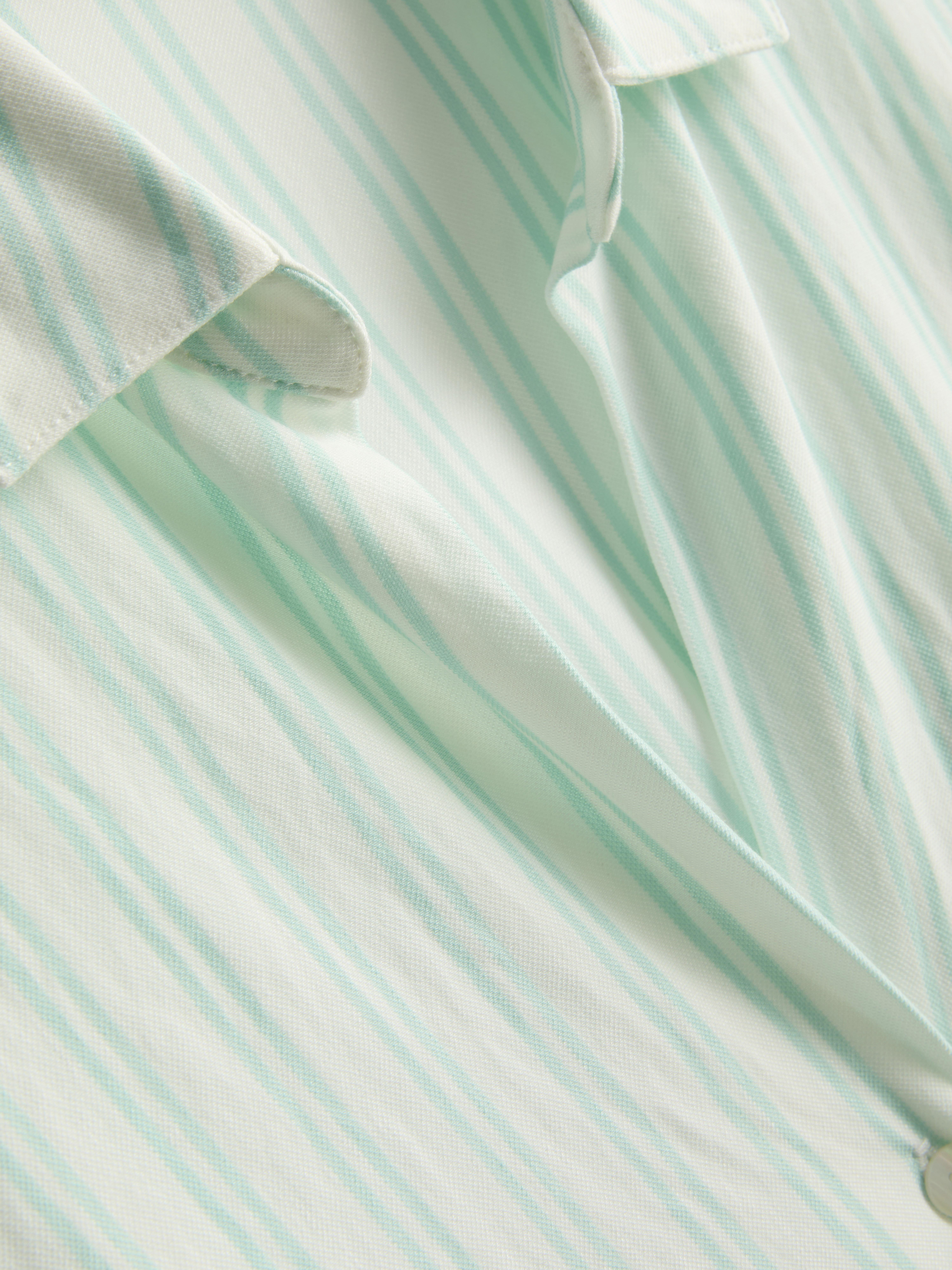 Chemise décontractée à ourlet arrondi
