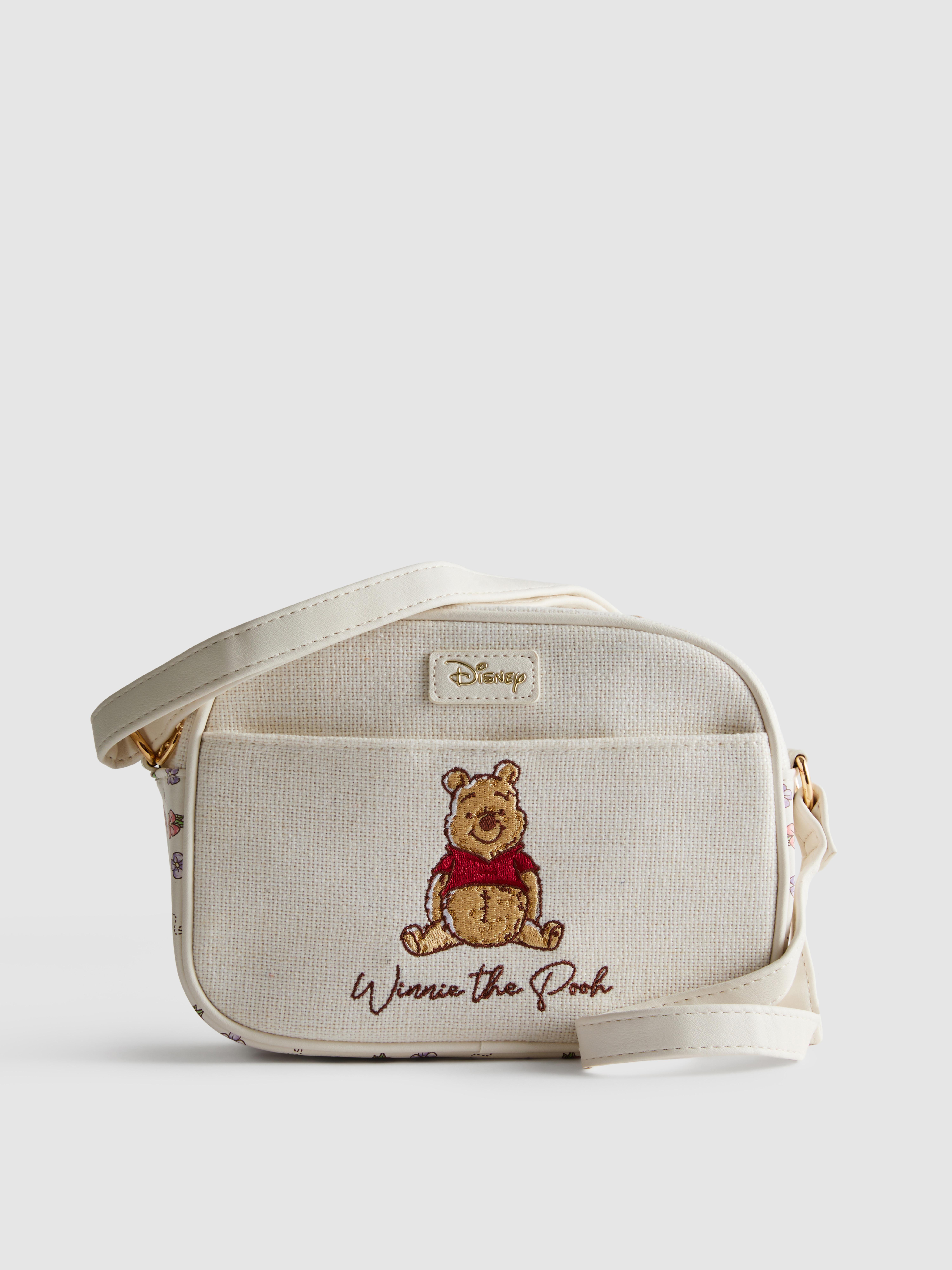Women's Ivory Disney’s Winnie The Pooh Canvas Camera Bag