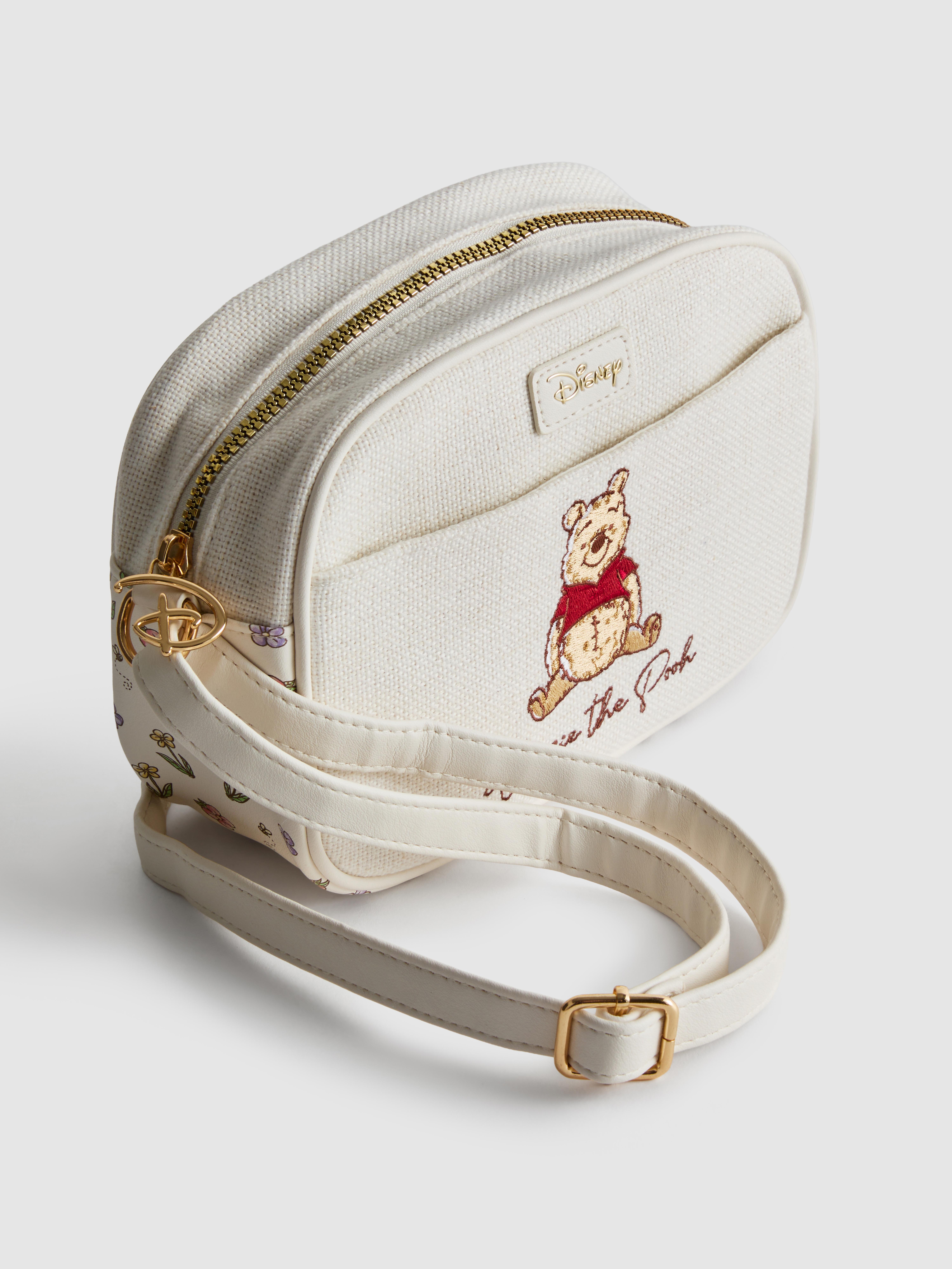 Women's Ivory Disney’s Winnie The Pooh Canvas Camera Bag