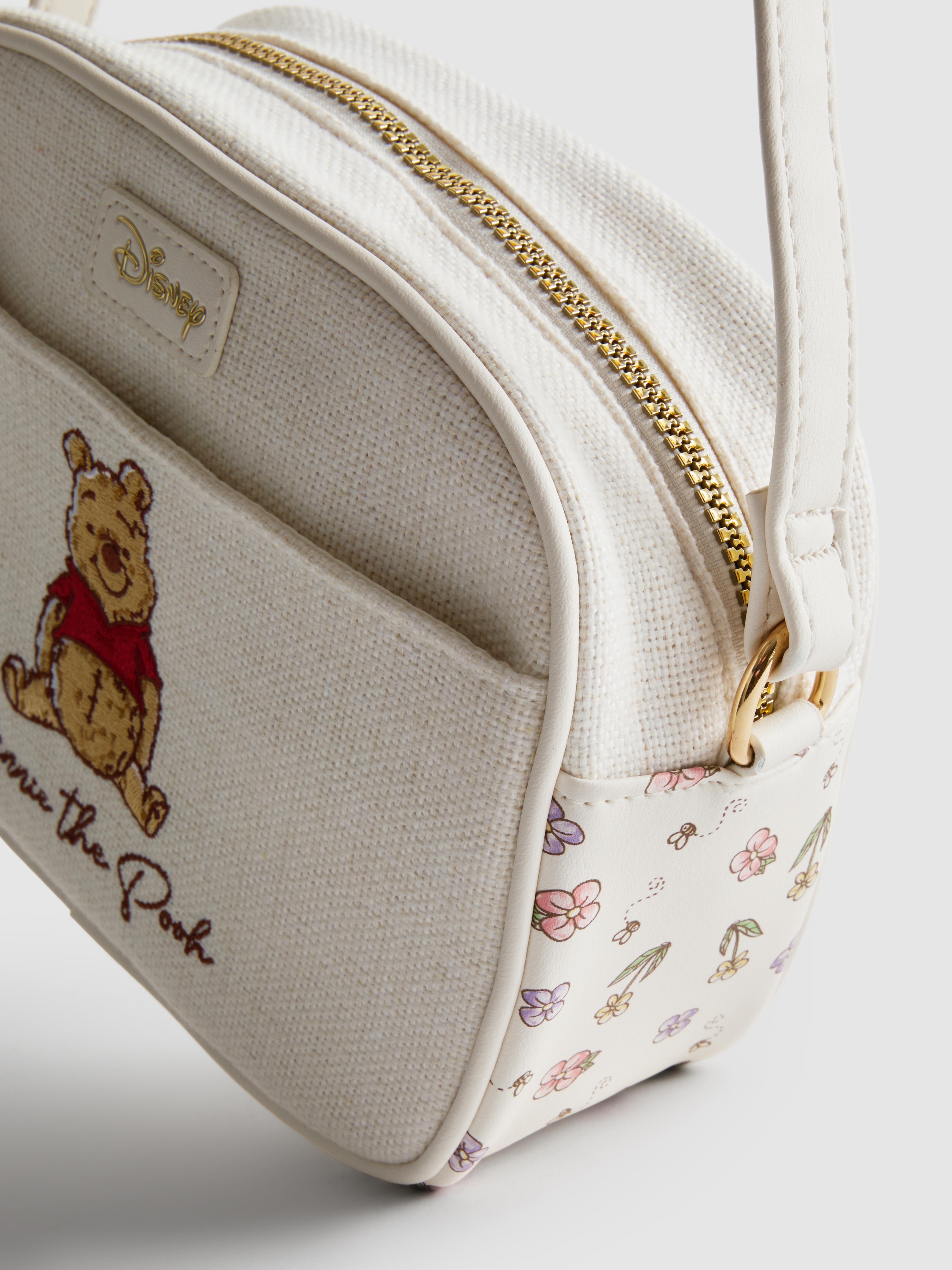 Women's Ivory Disney’s Winnie The Pooh Canvas Camera Bag