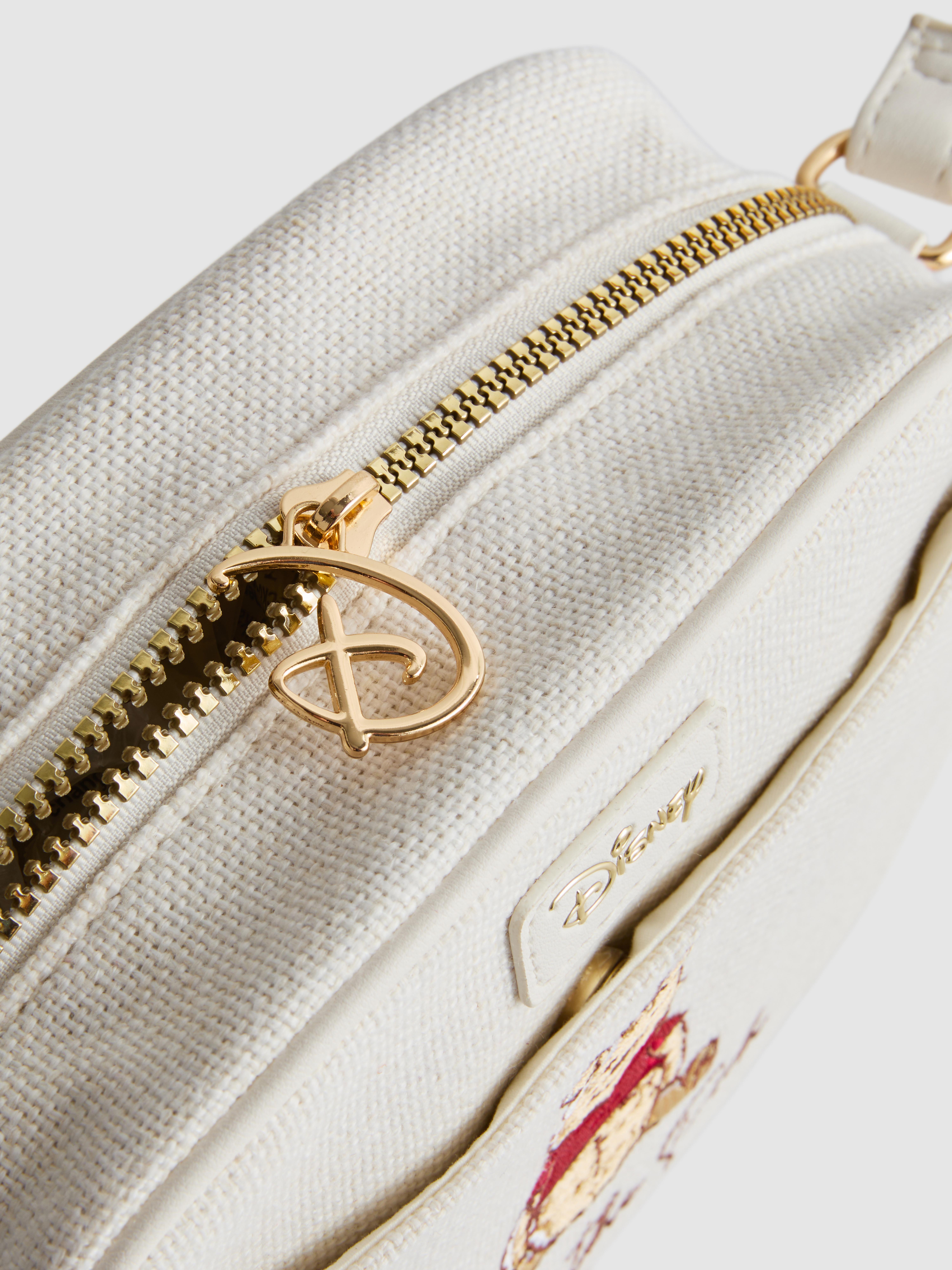 Women's Ivory Disney’s Winnie The Pooh Canvas Camera Bag