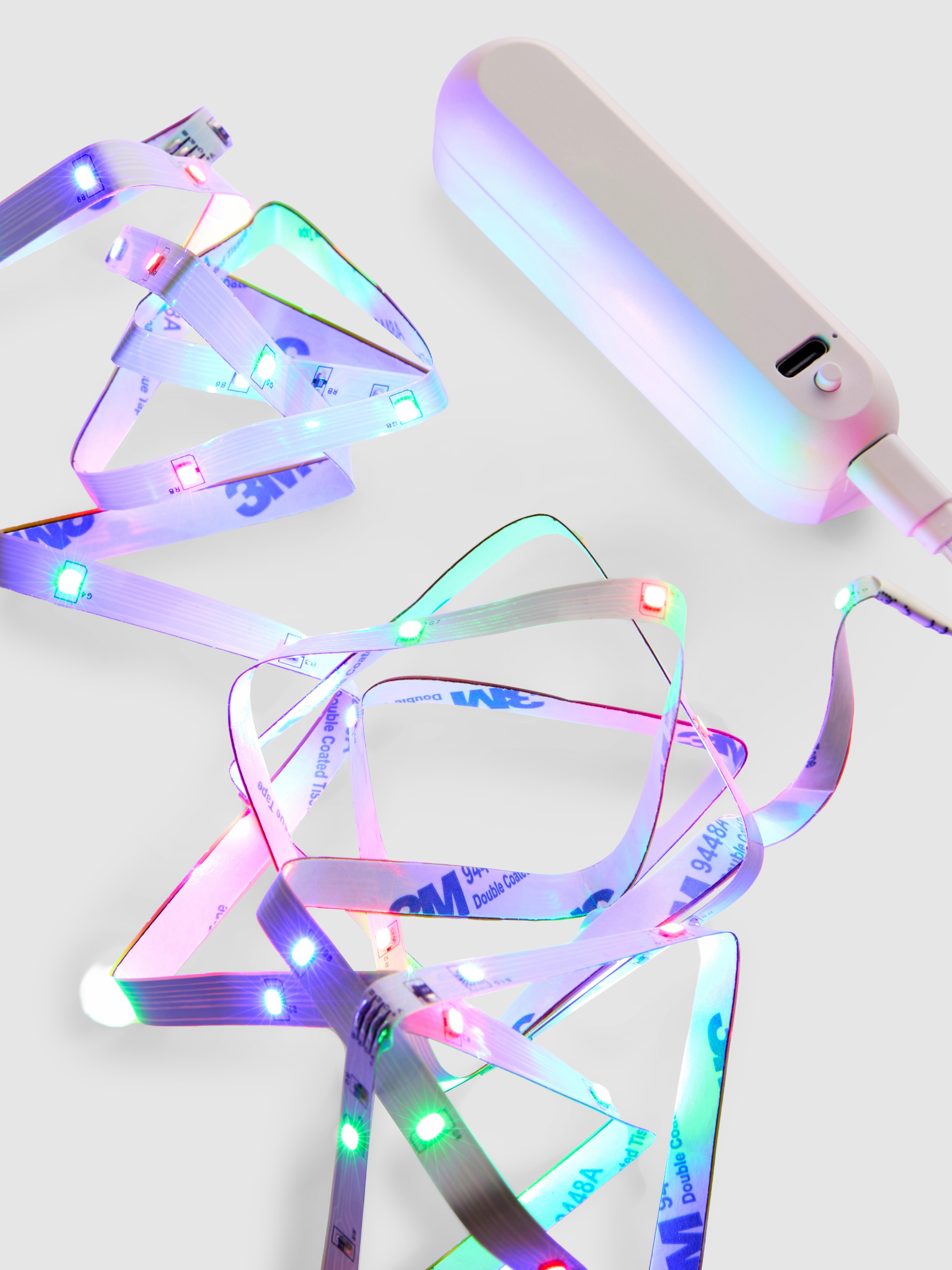 Ruban lumineux rechargeable