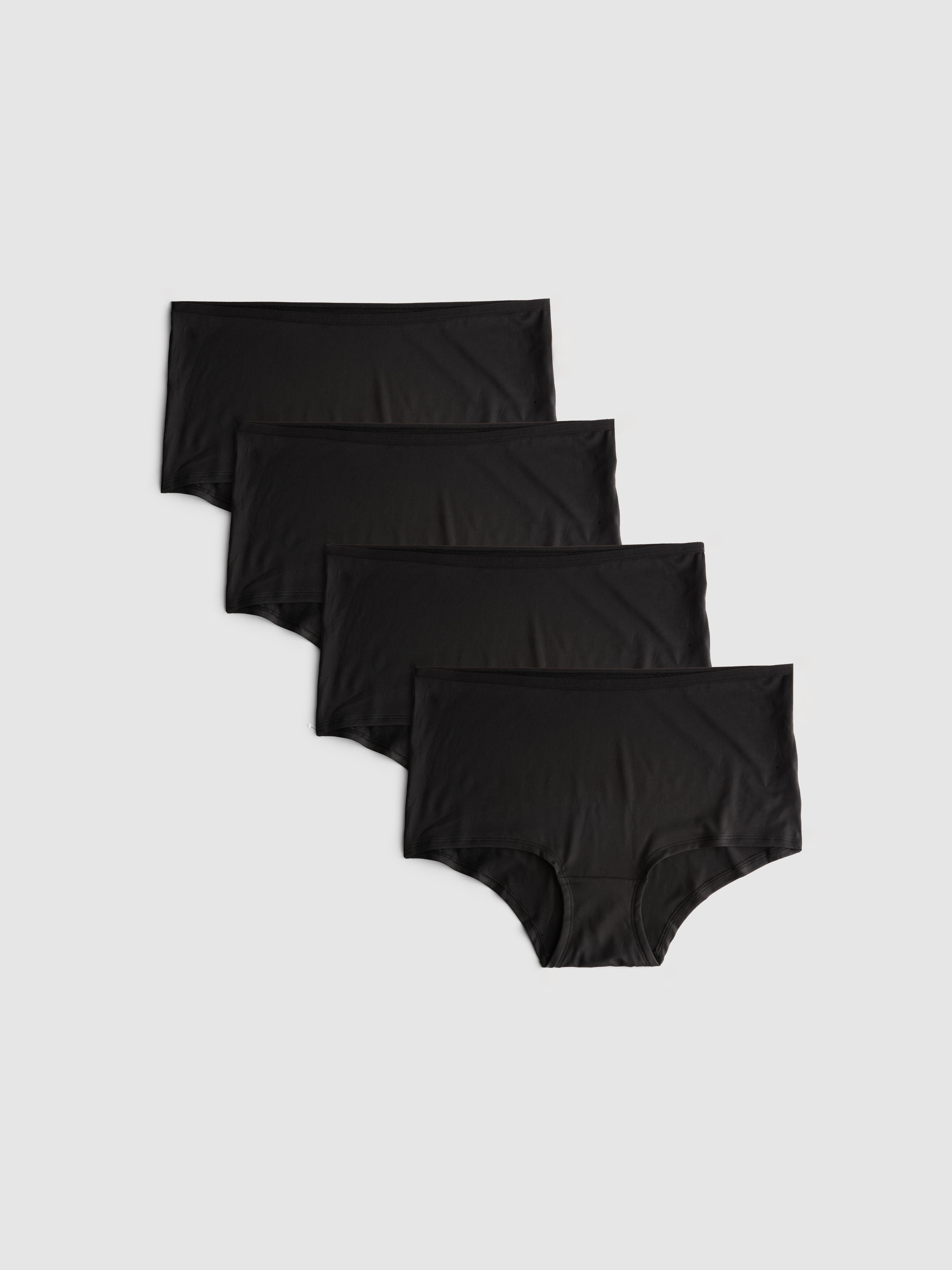 Confezione da 4 culotte in microfibra