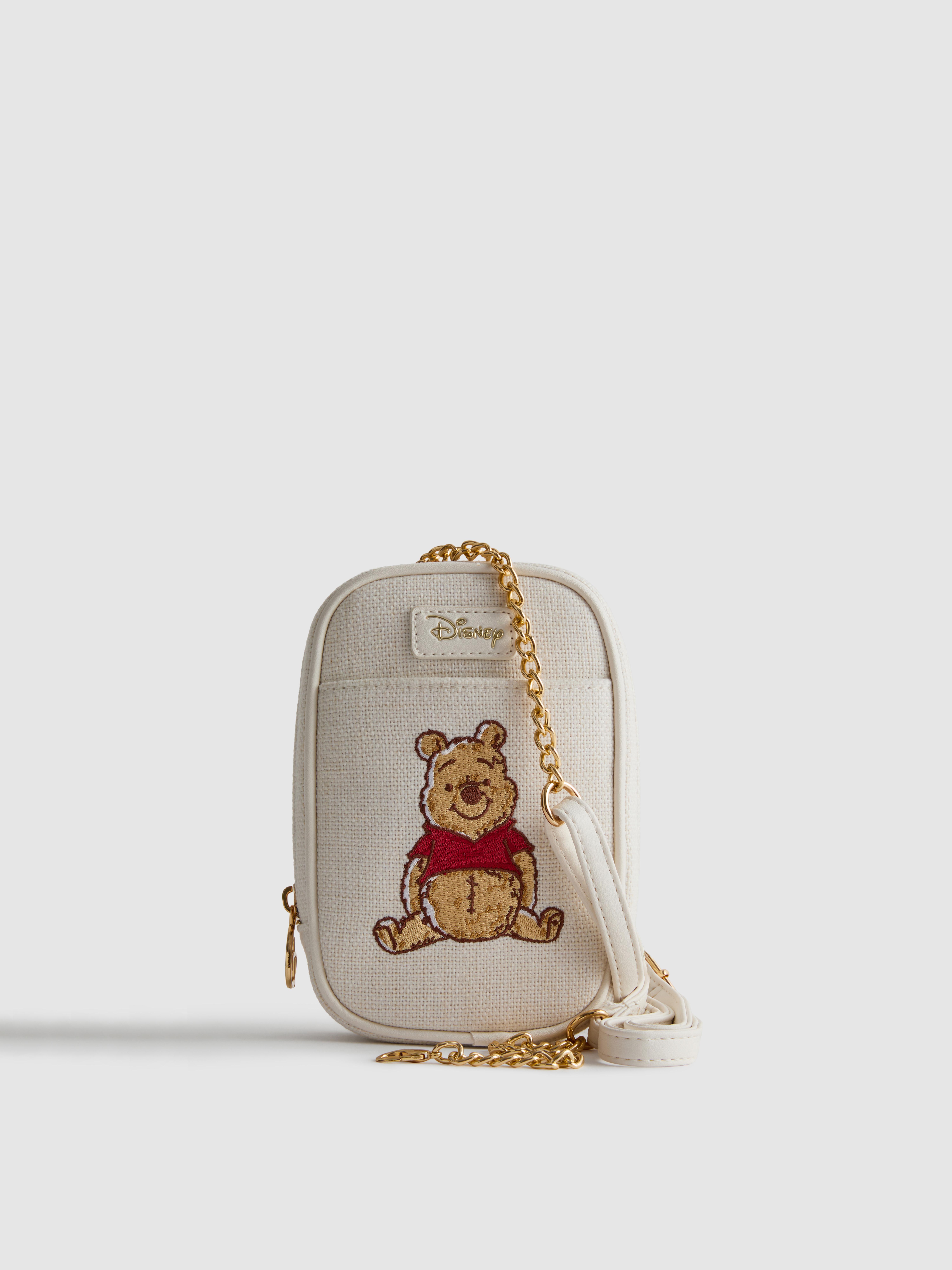 Women's Ivory Disney’s Winnie The Pooh Canvas Phone Holde