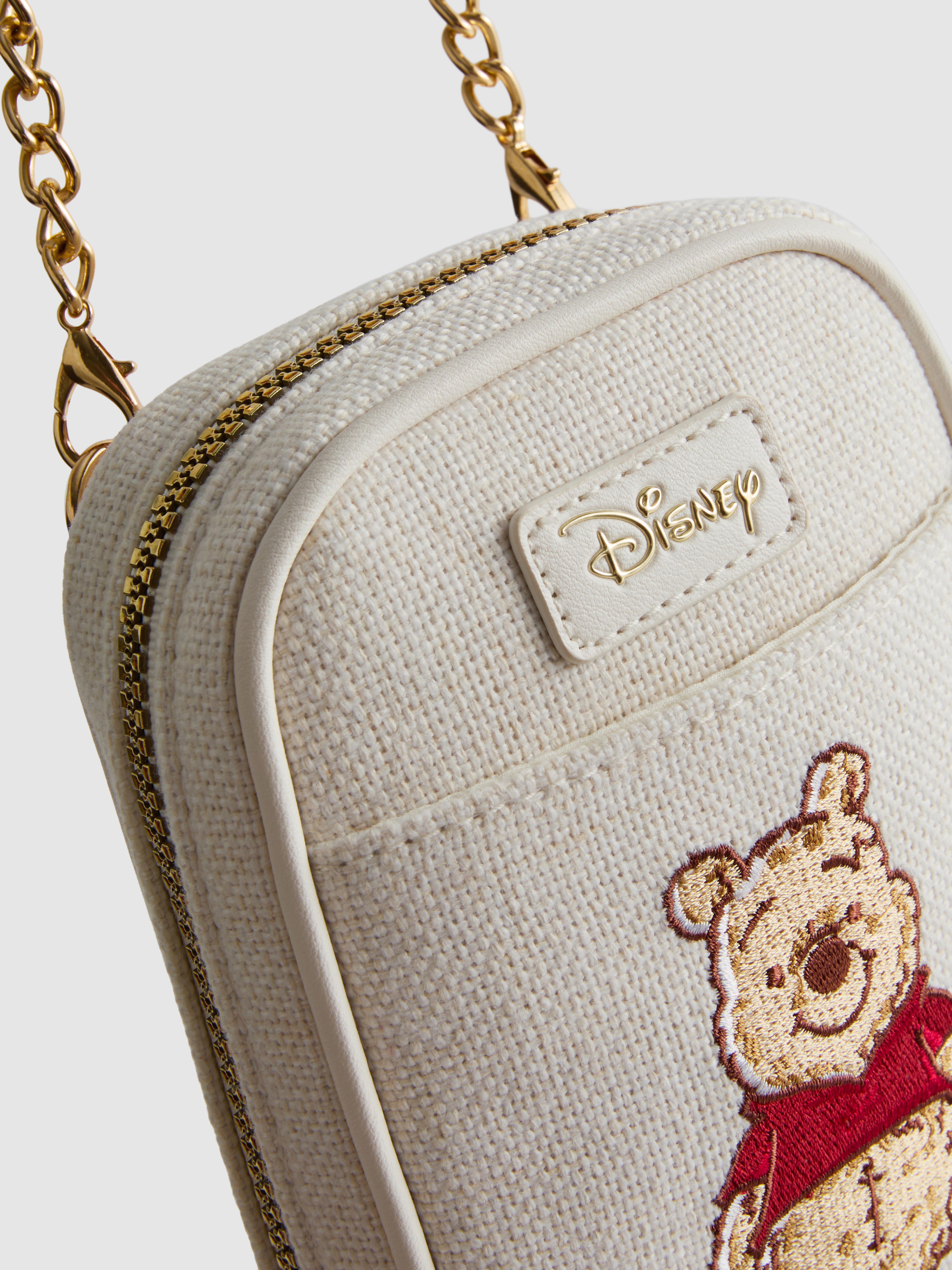 Women's Ivory Disney’s Winnie The Pooh Canvas Phone Holde