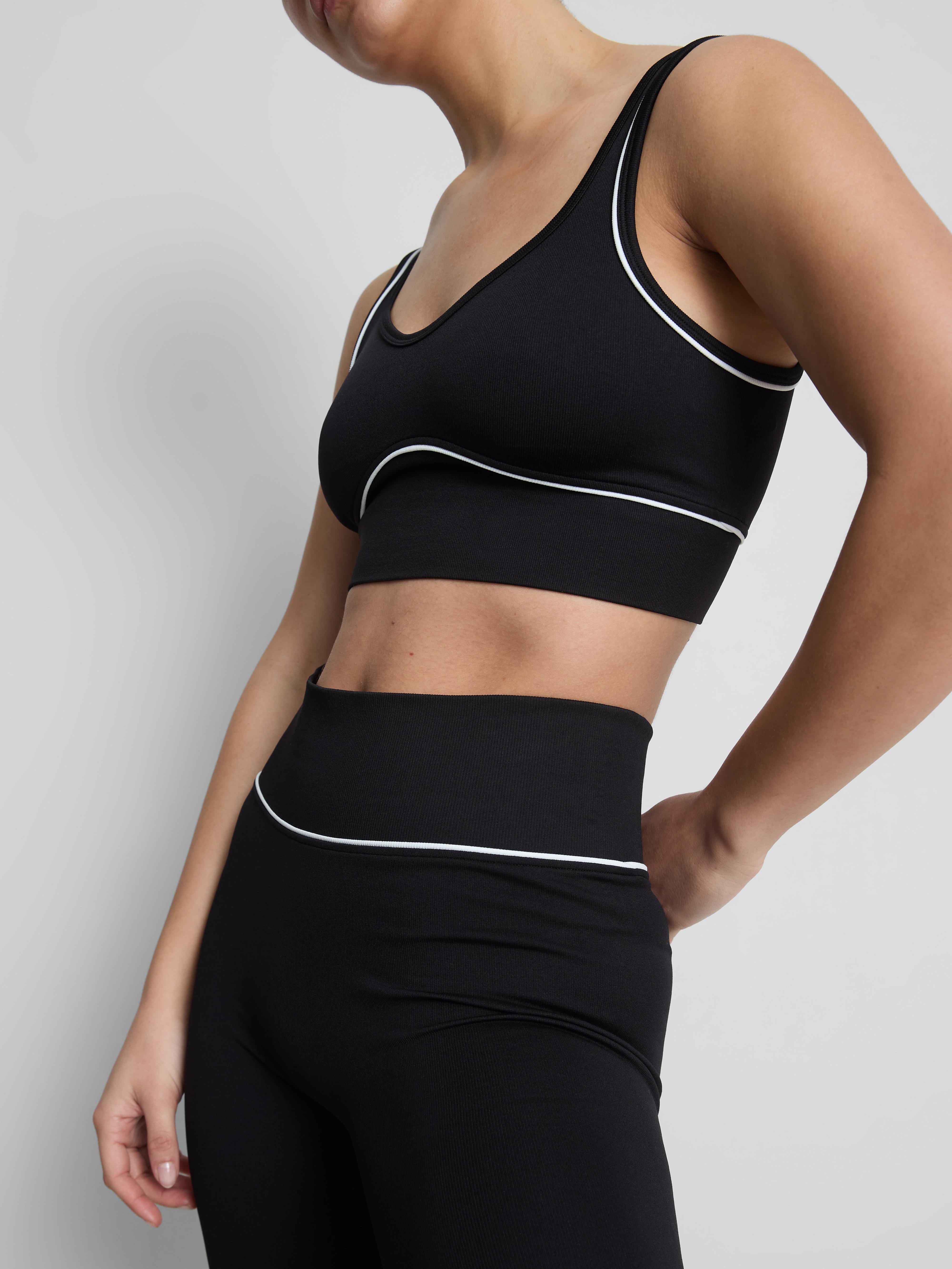 Women's Black Seamless Active Leggings