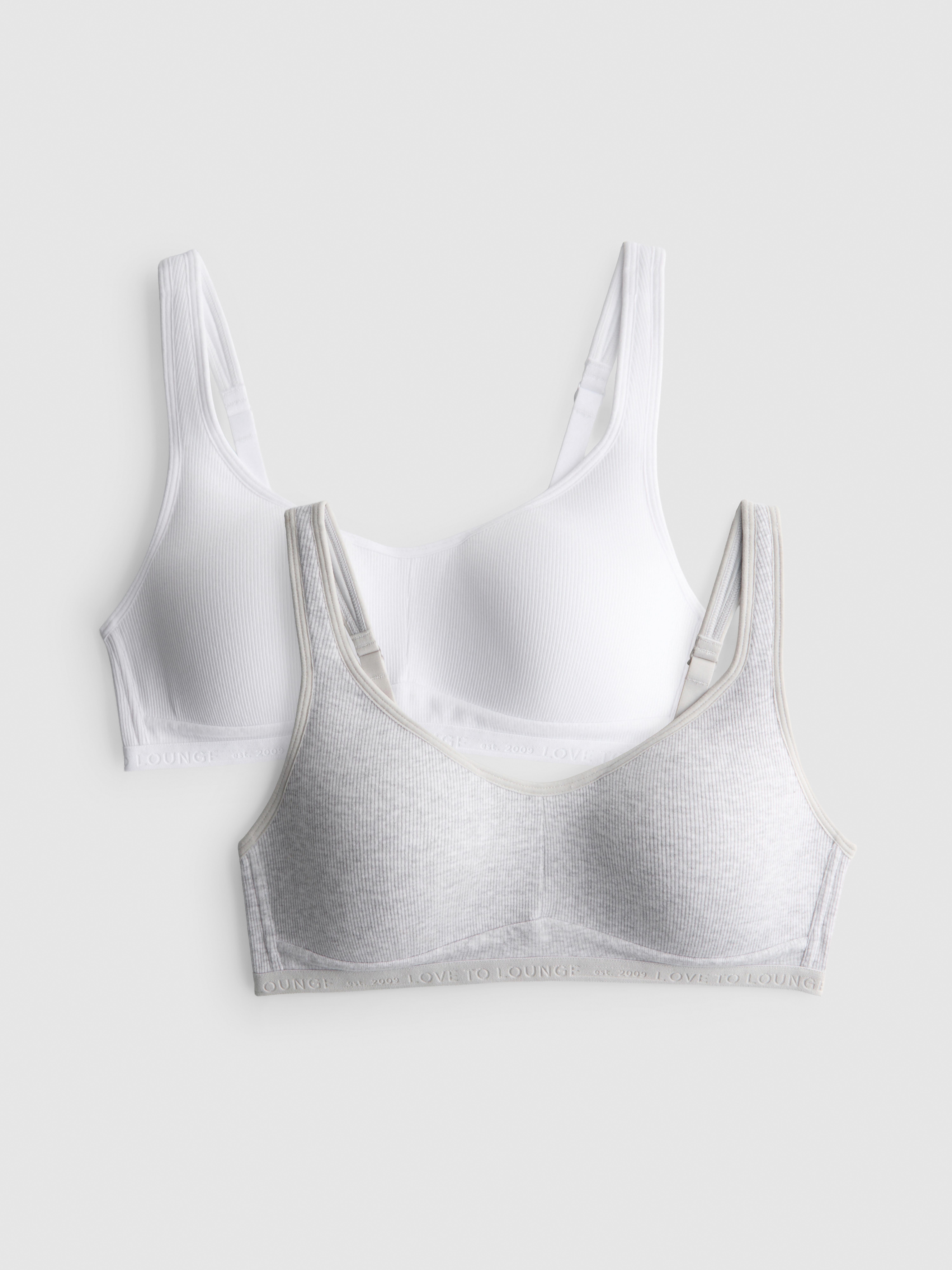 Love To Lounge AA-D Cotton-Rich Wireless Bras