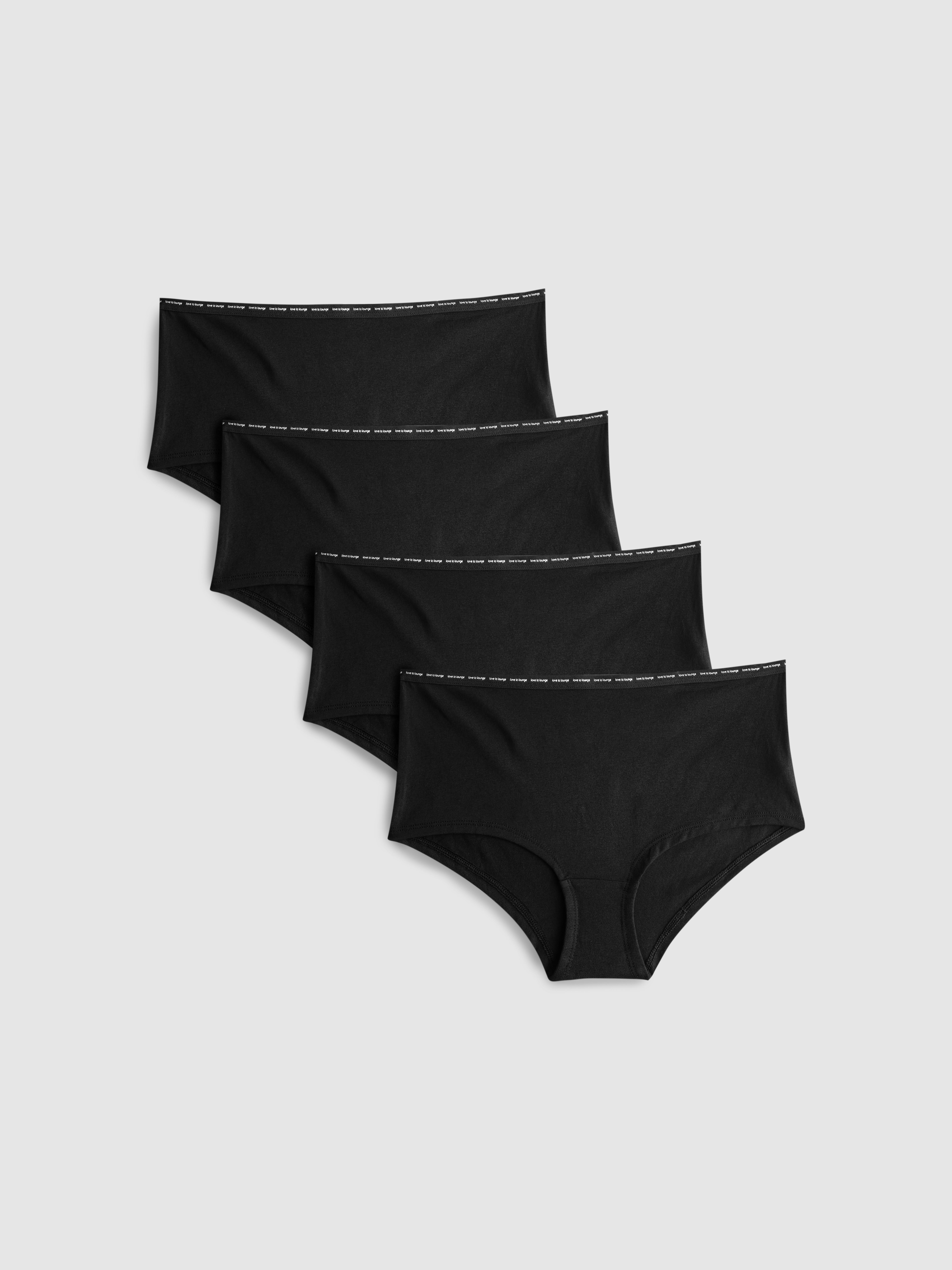 4pk Love To Lounge Cotton Rich Shorts