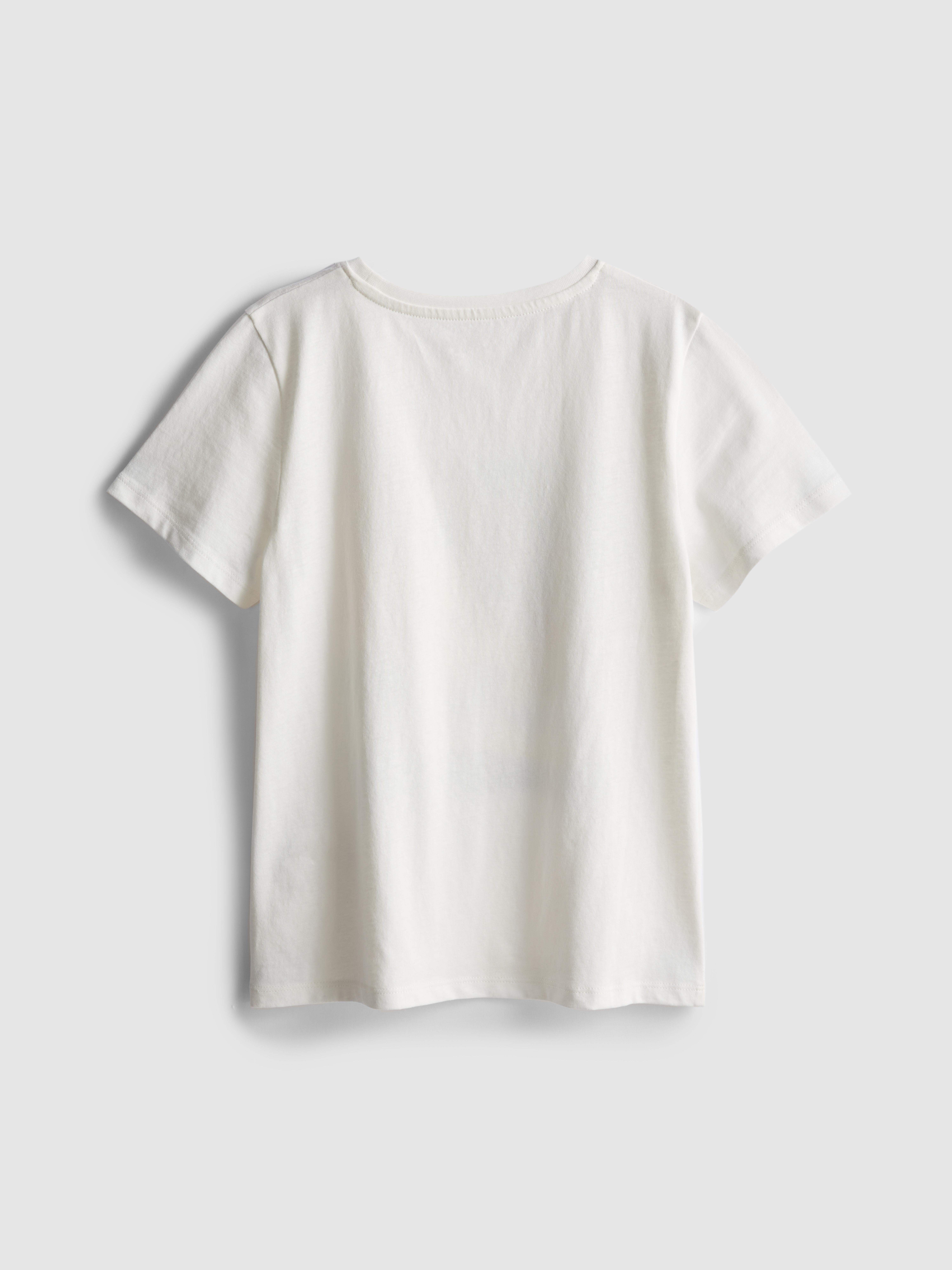 7–15 Jahre | T-Shirt aus reiner Baumwolle mit Print