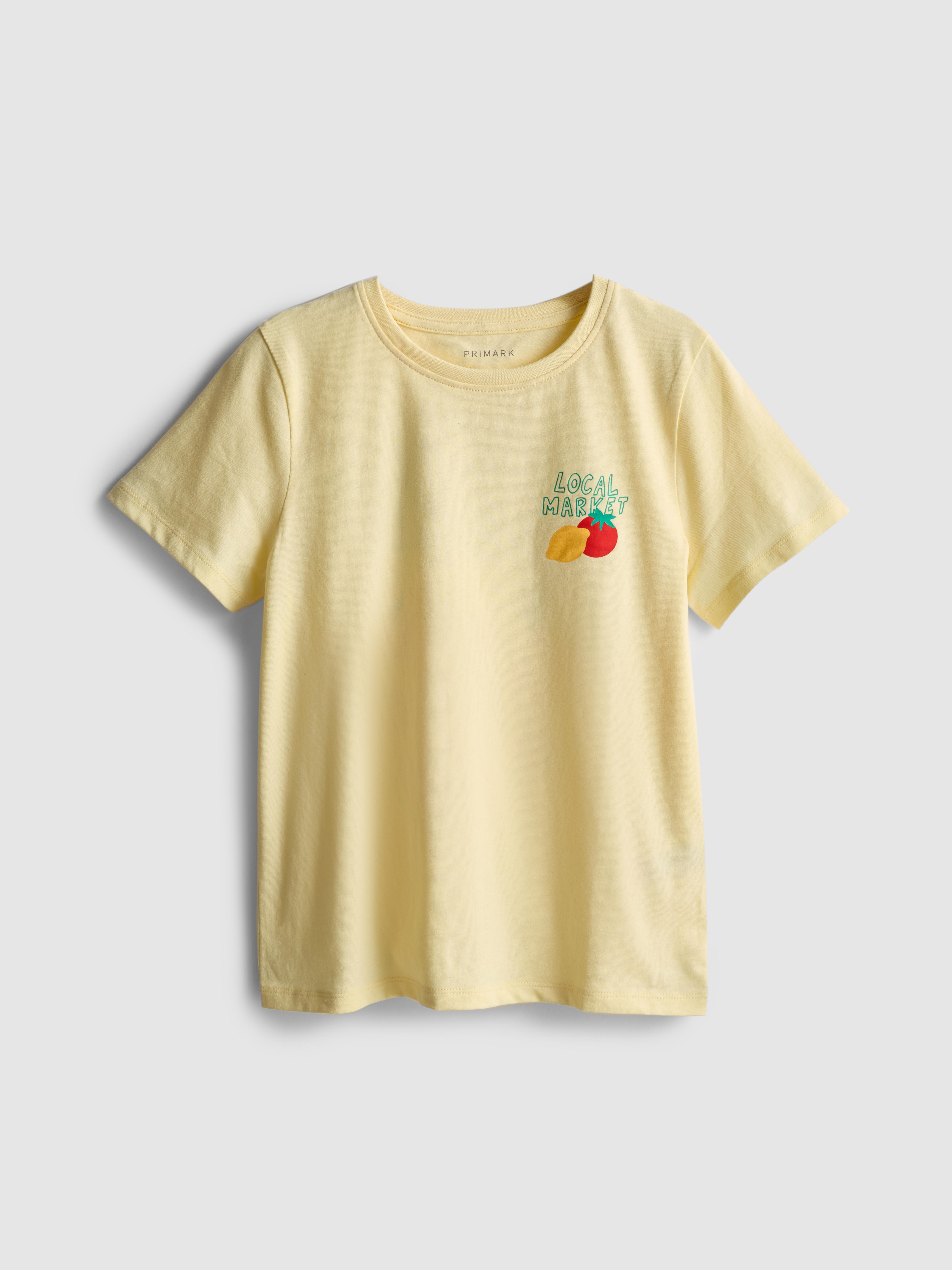 7–15 Jahre | T-Shirt aus reiner Baumwolle mit Print