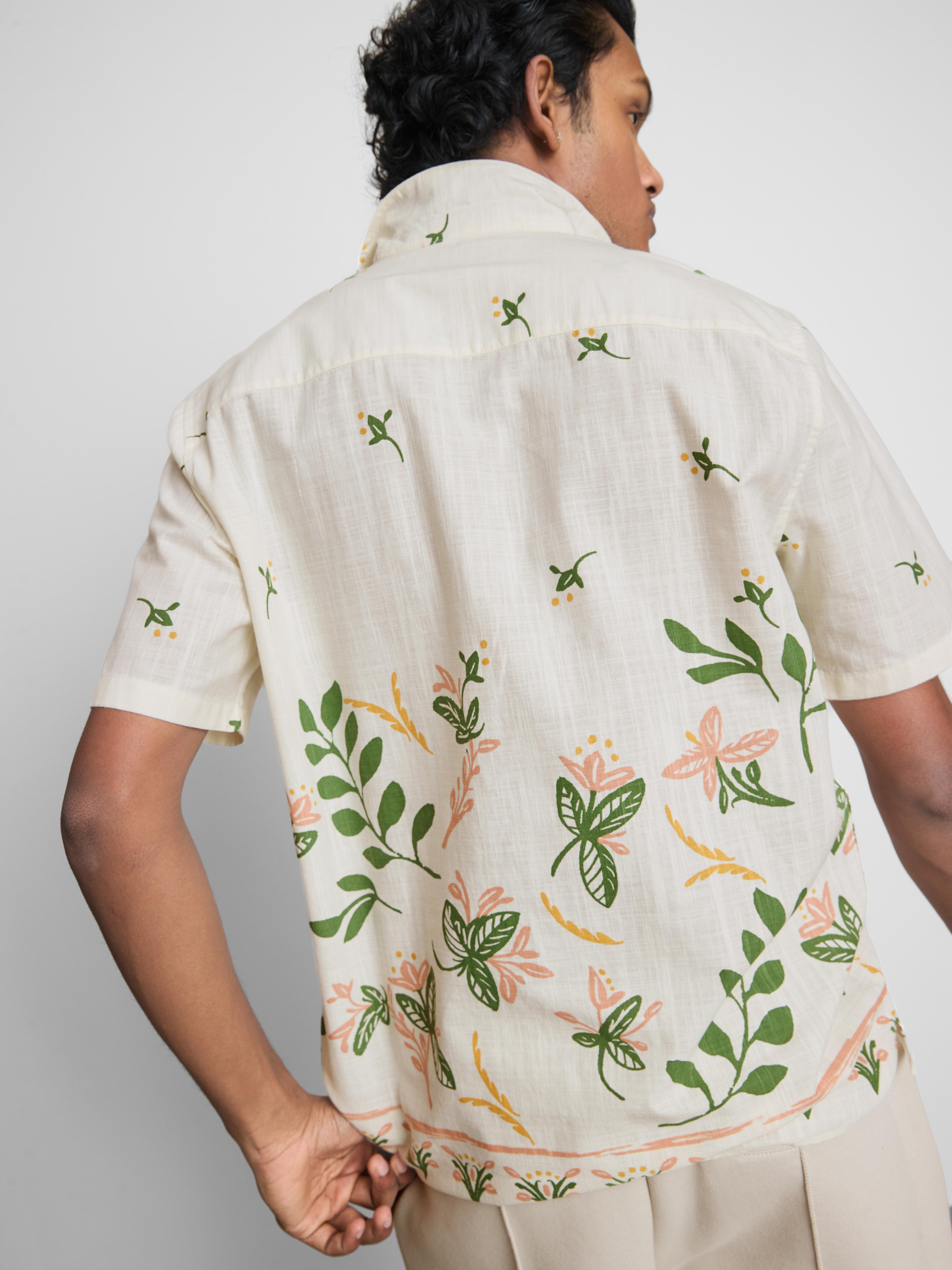 Short Sleeve Floral Shirt