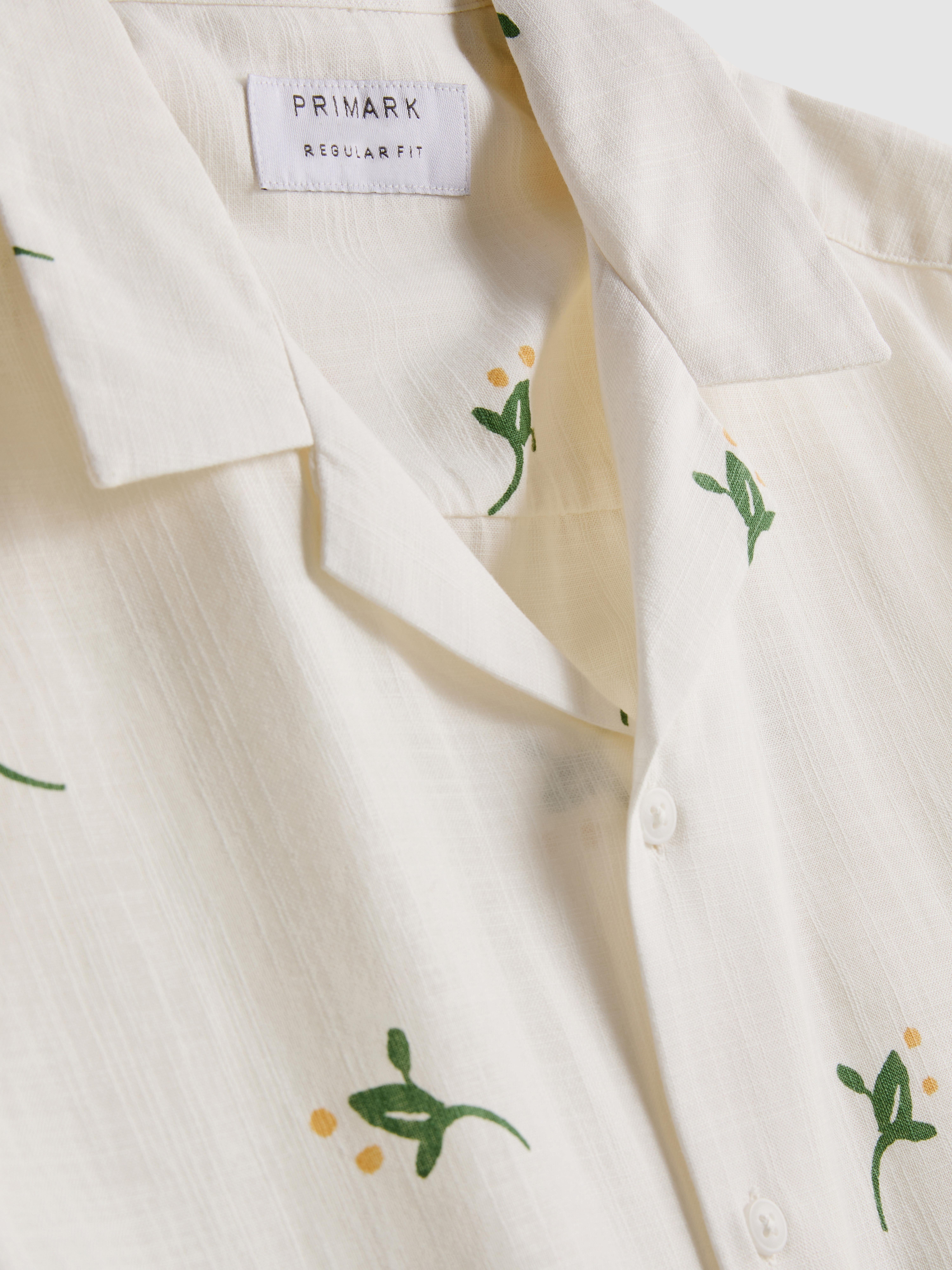 Short Sleeve Floral Shirt