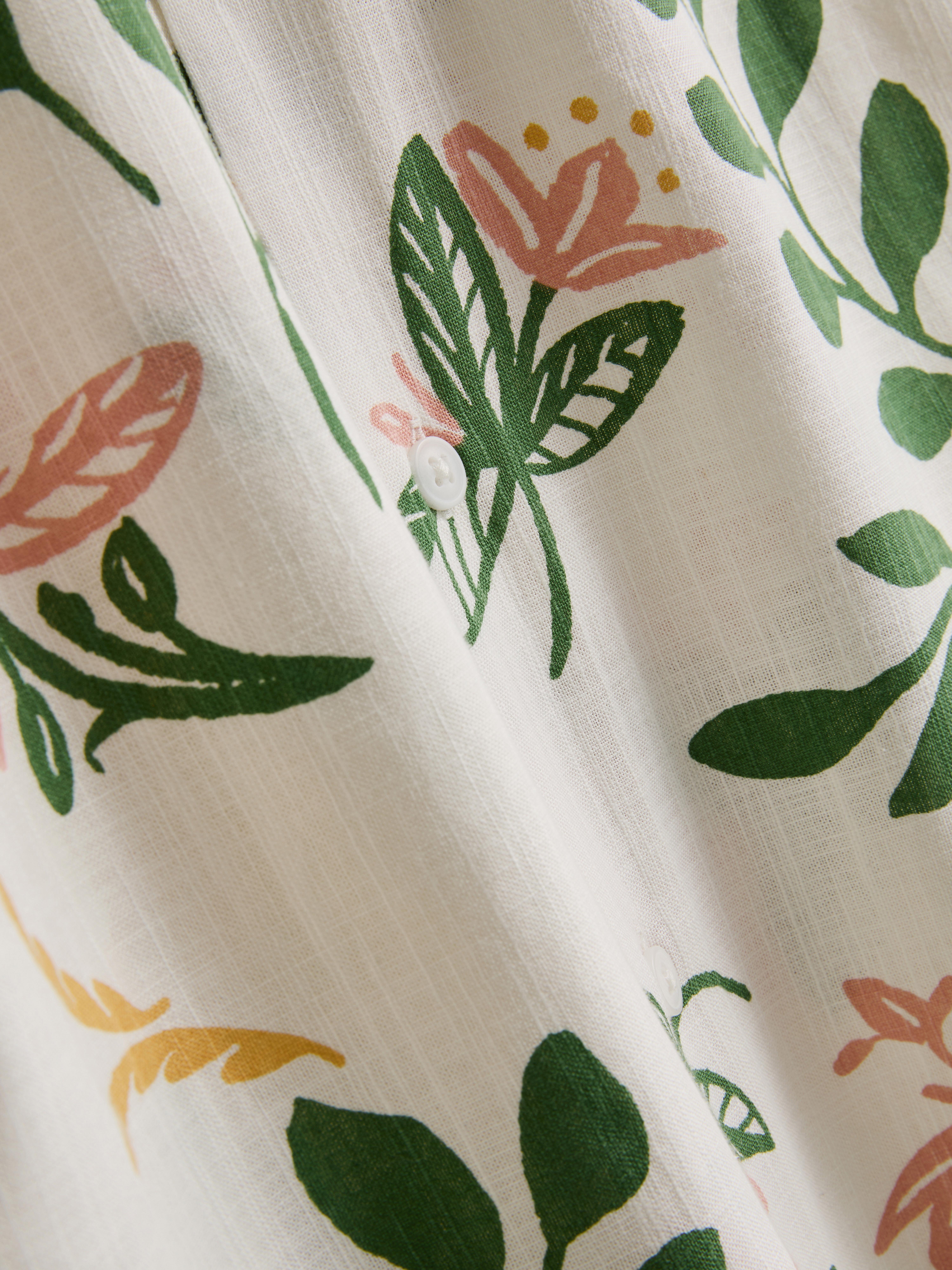 Short Sleeve Floral Shirt