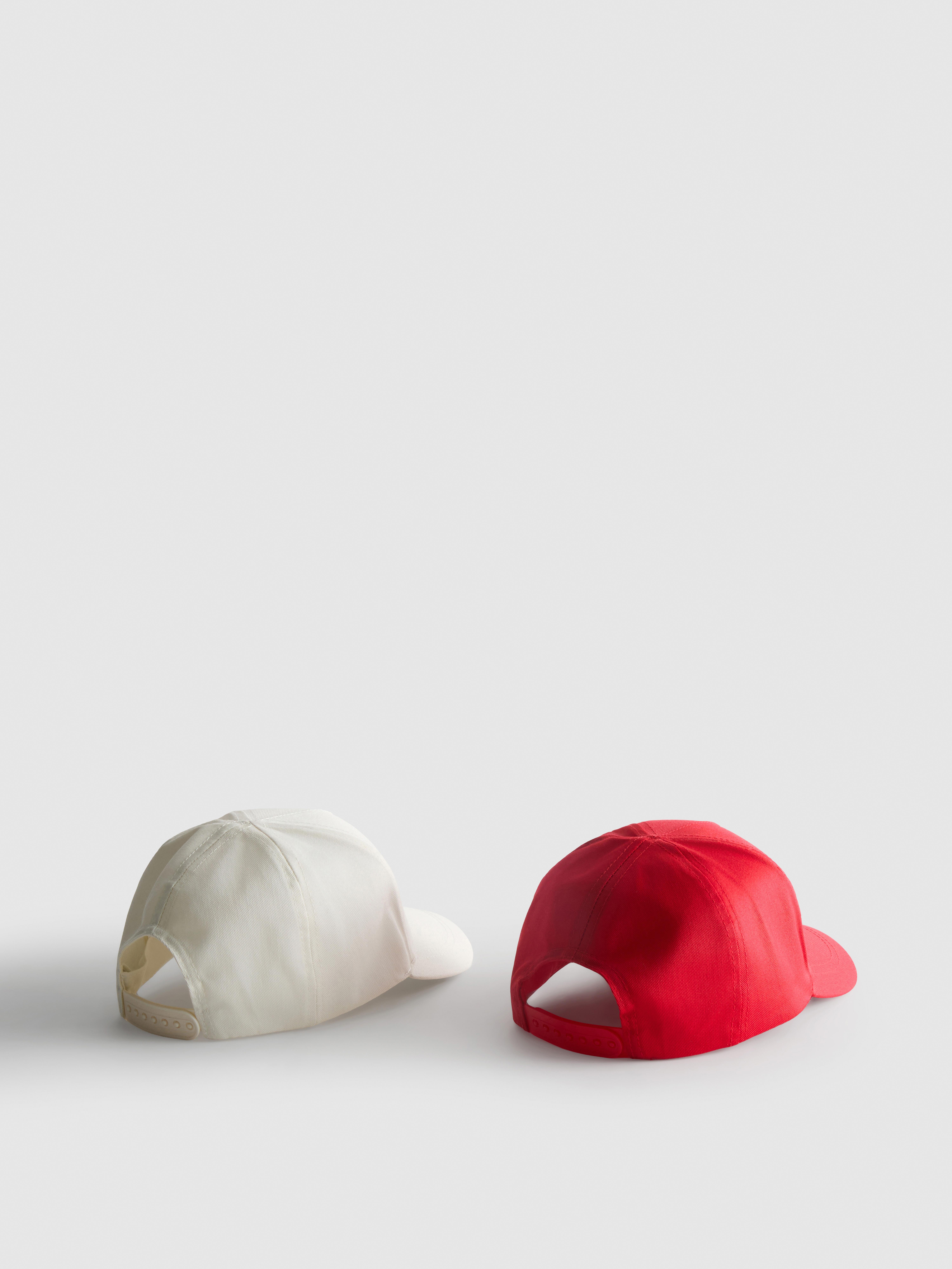 Lot de 2 casquettes de baseball
