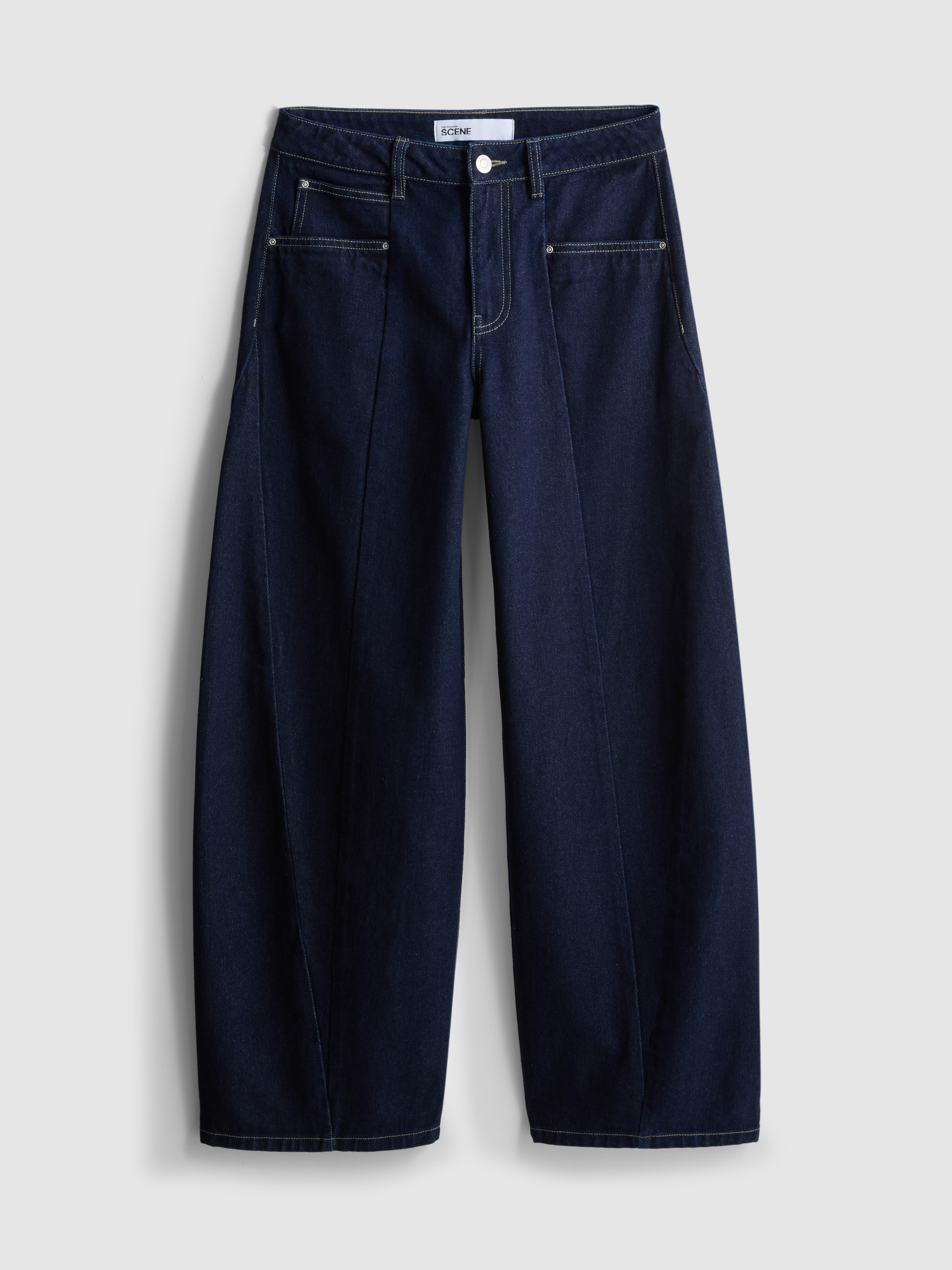 The Primark Scene | Cotton Denim Barrel-Leg Jeans
