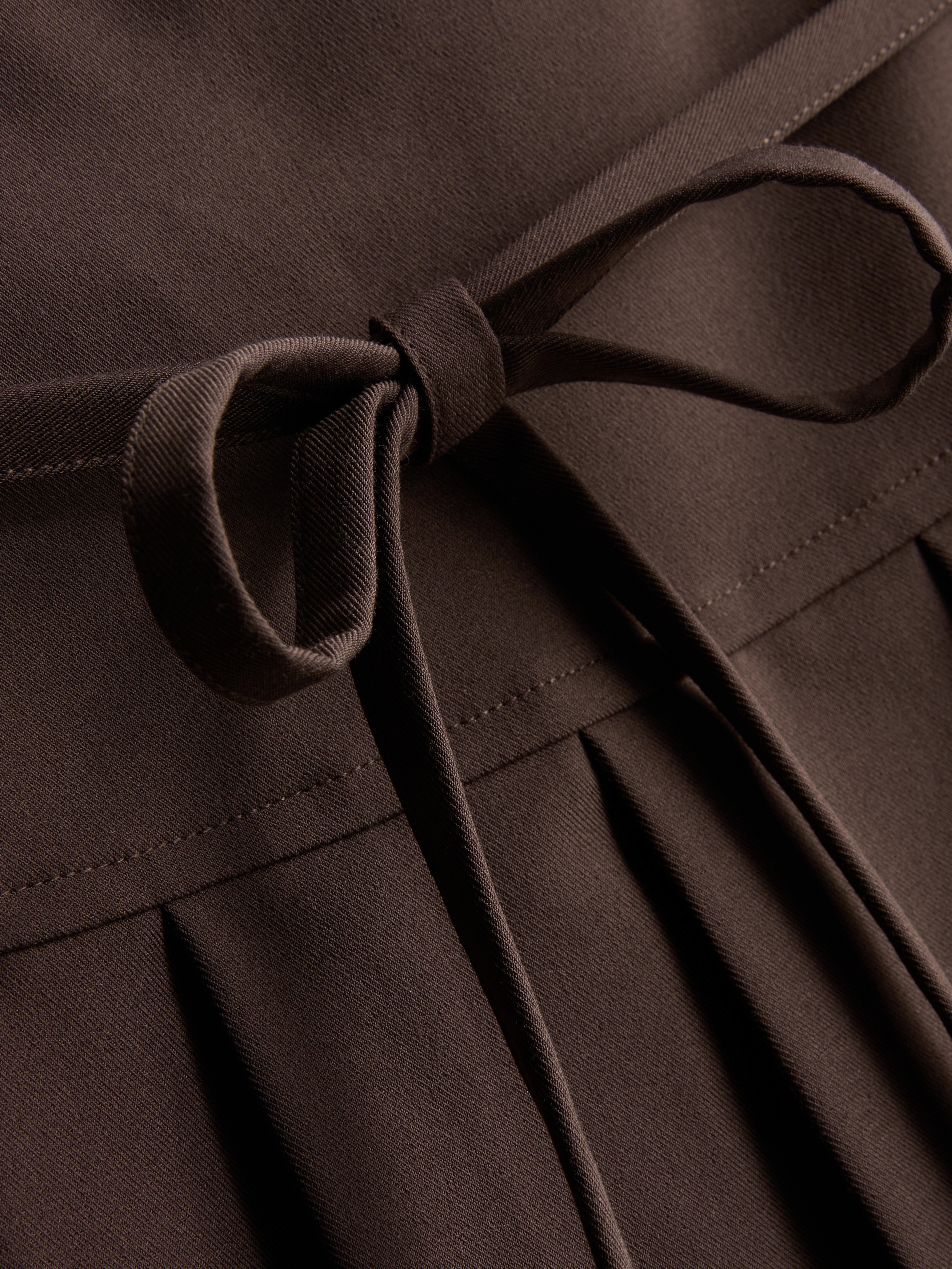 Mini-plooirok met ceintuur