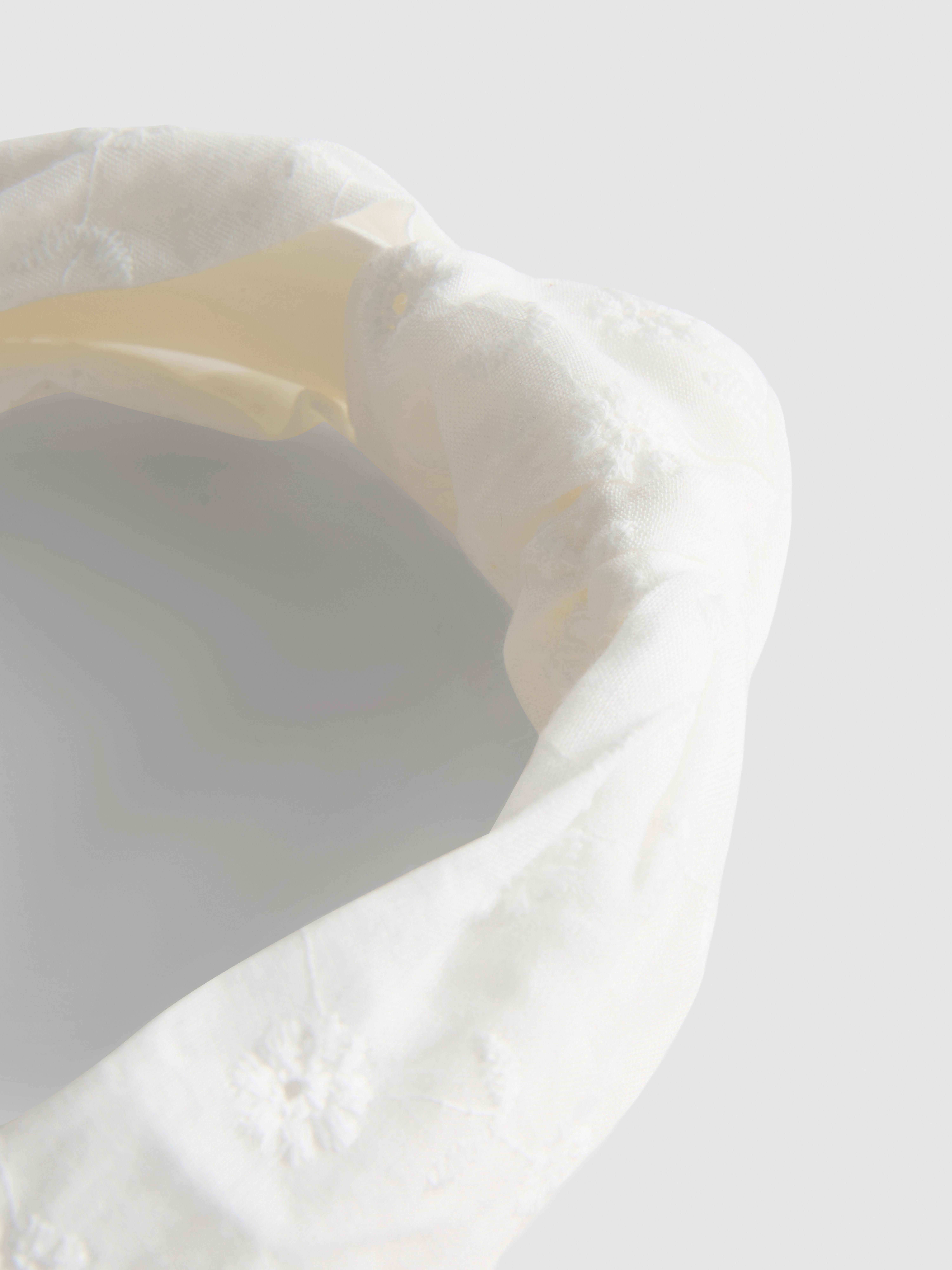 Broderie Anglaise Knot Headband