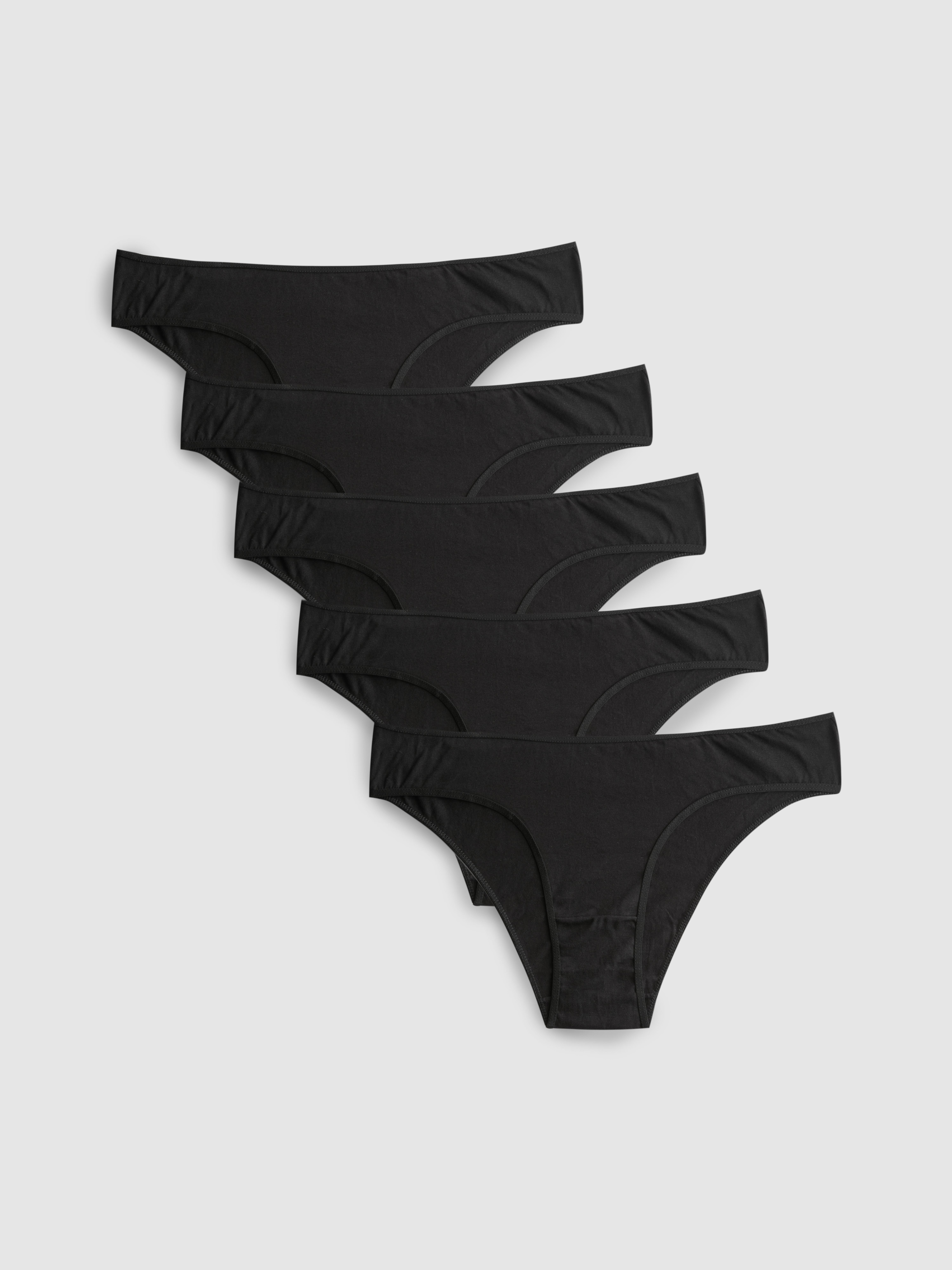 5pk Cotton Brazilian Briefs