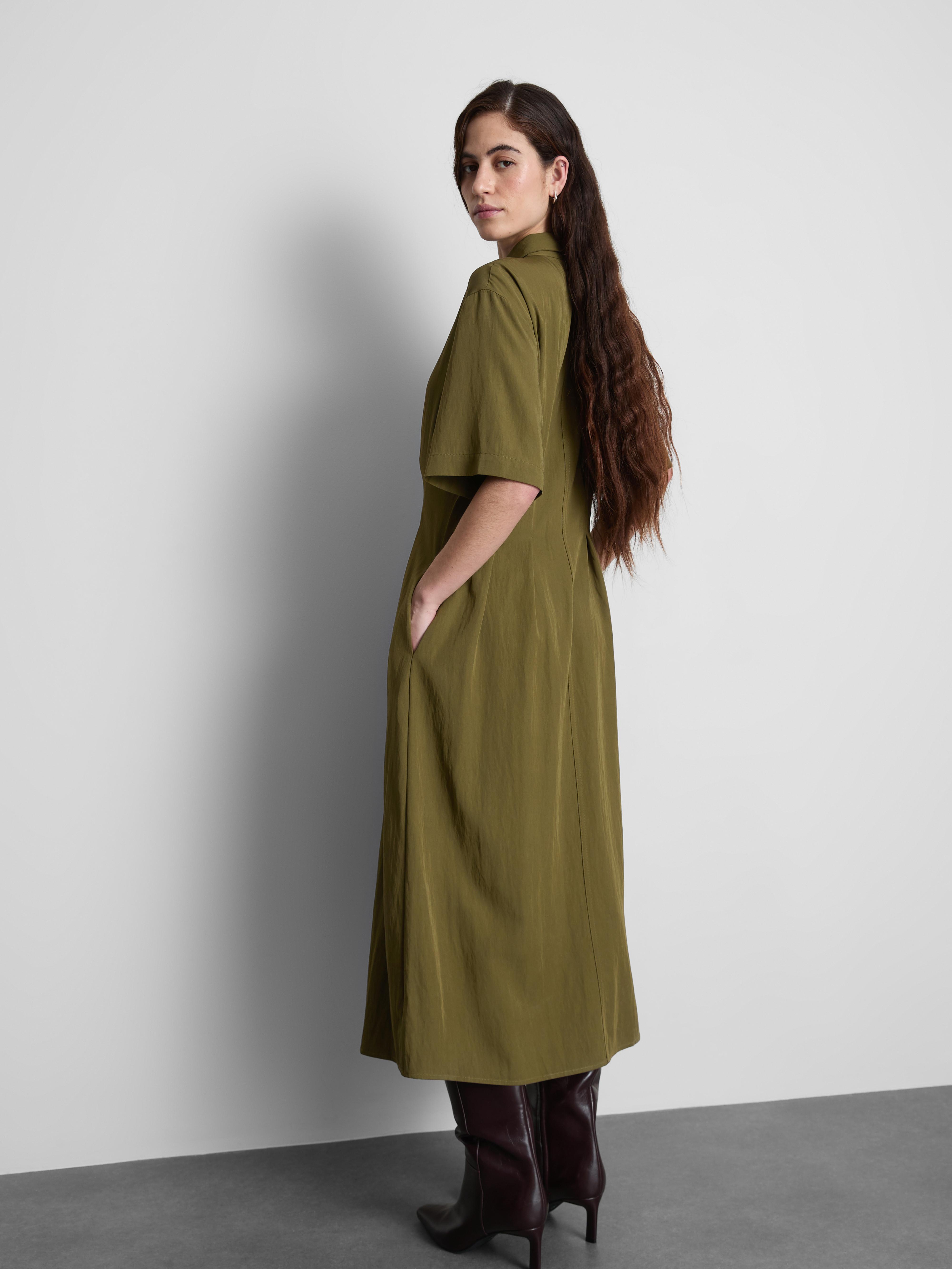 Midi Shirt Dress