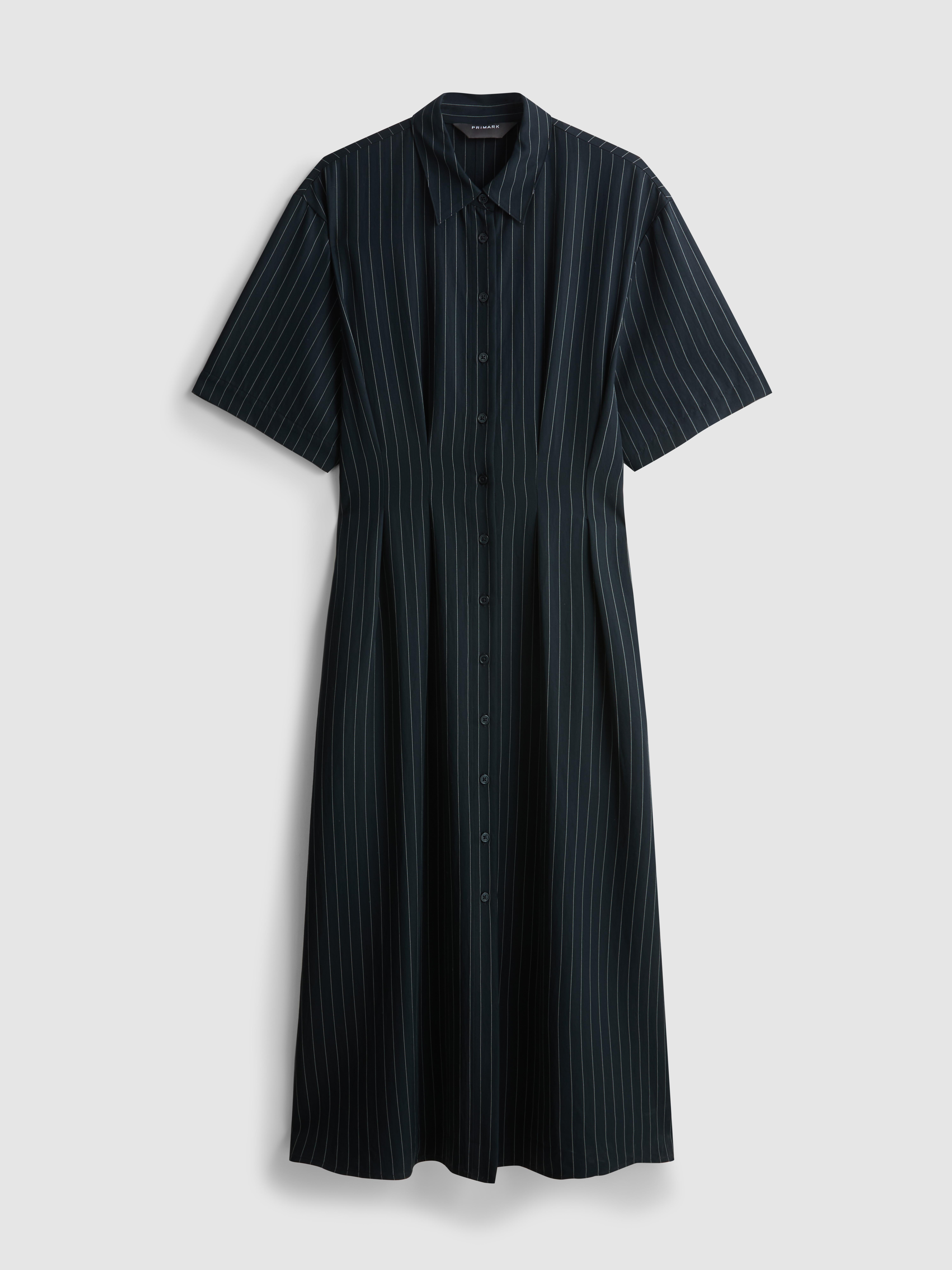 Halflange overhemdjurk