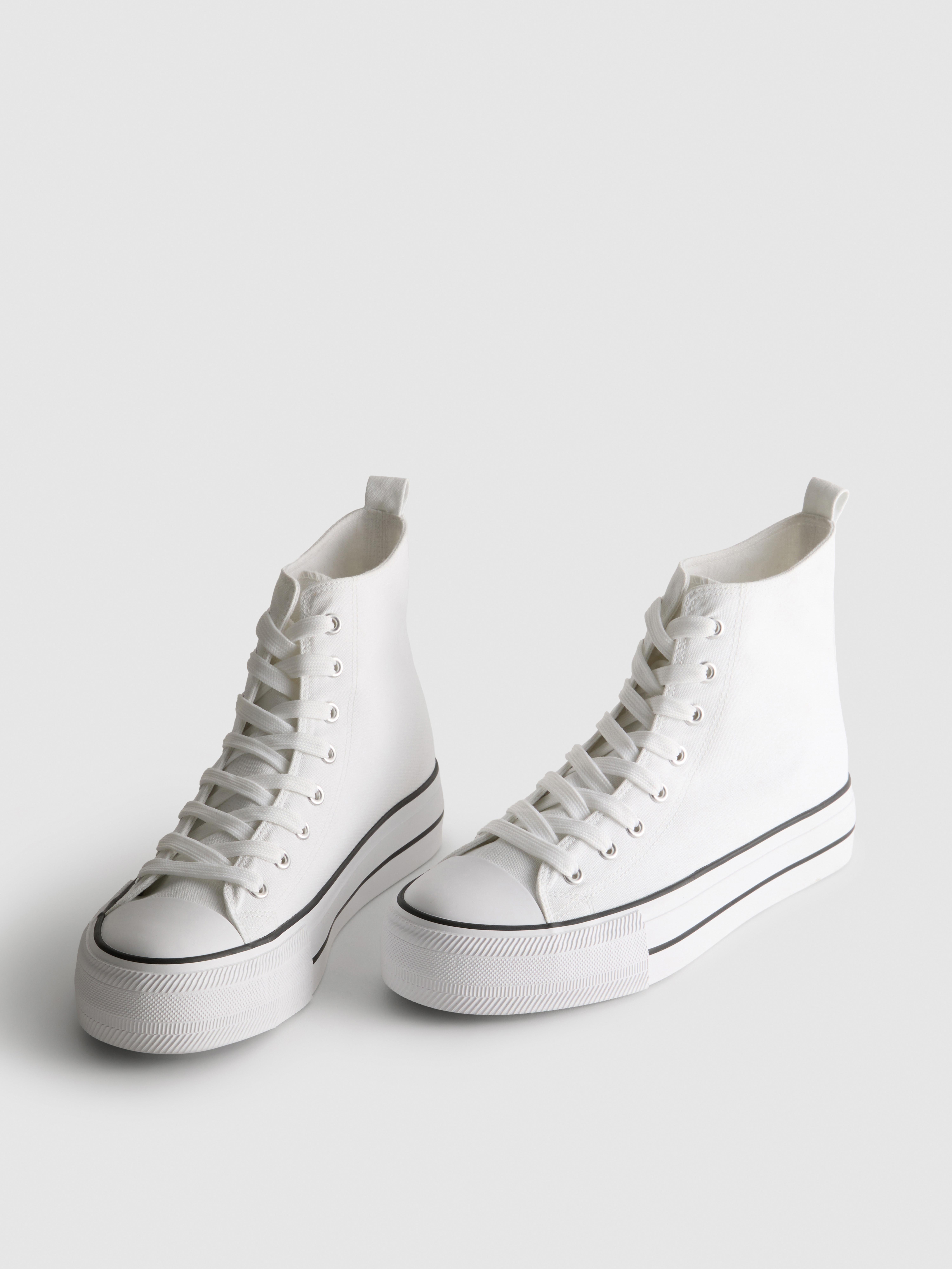 Zapatillas de lona de caña alta