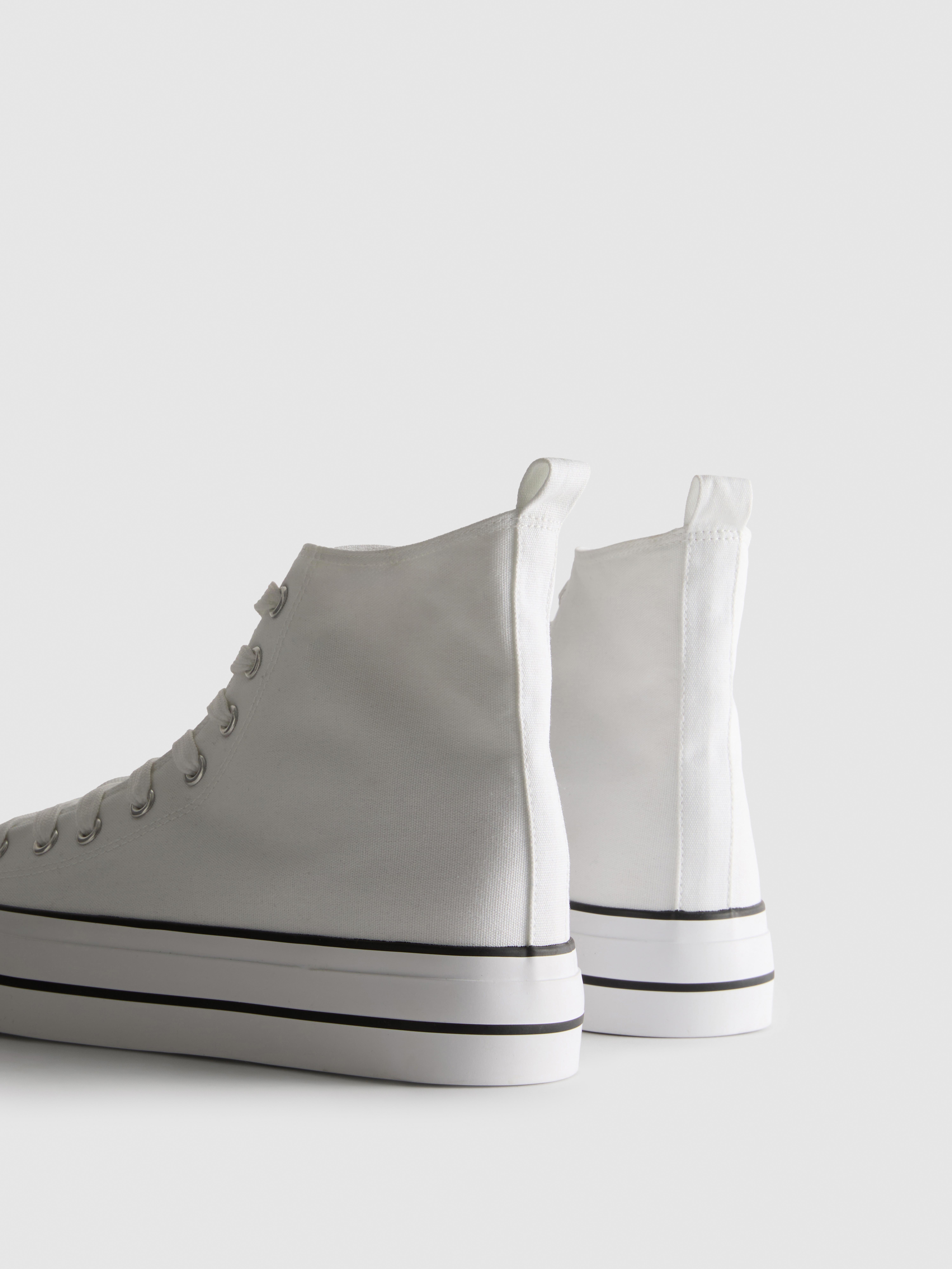 Zapatillas de lona de caña alta