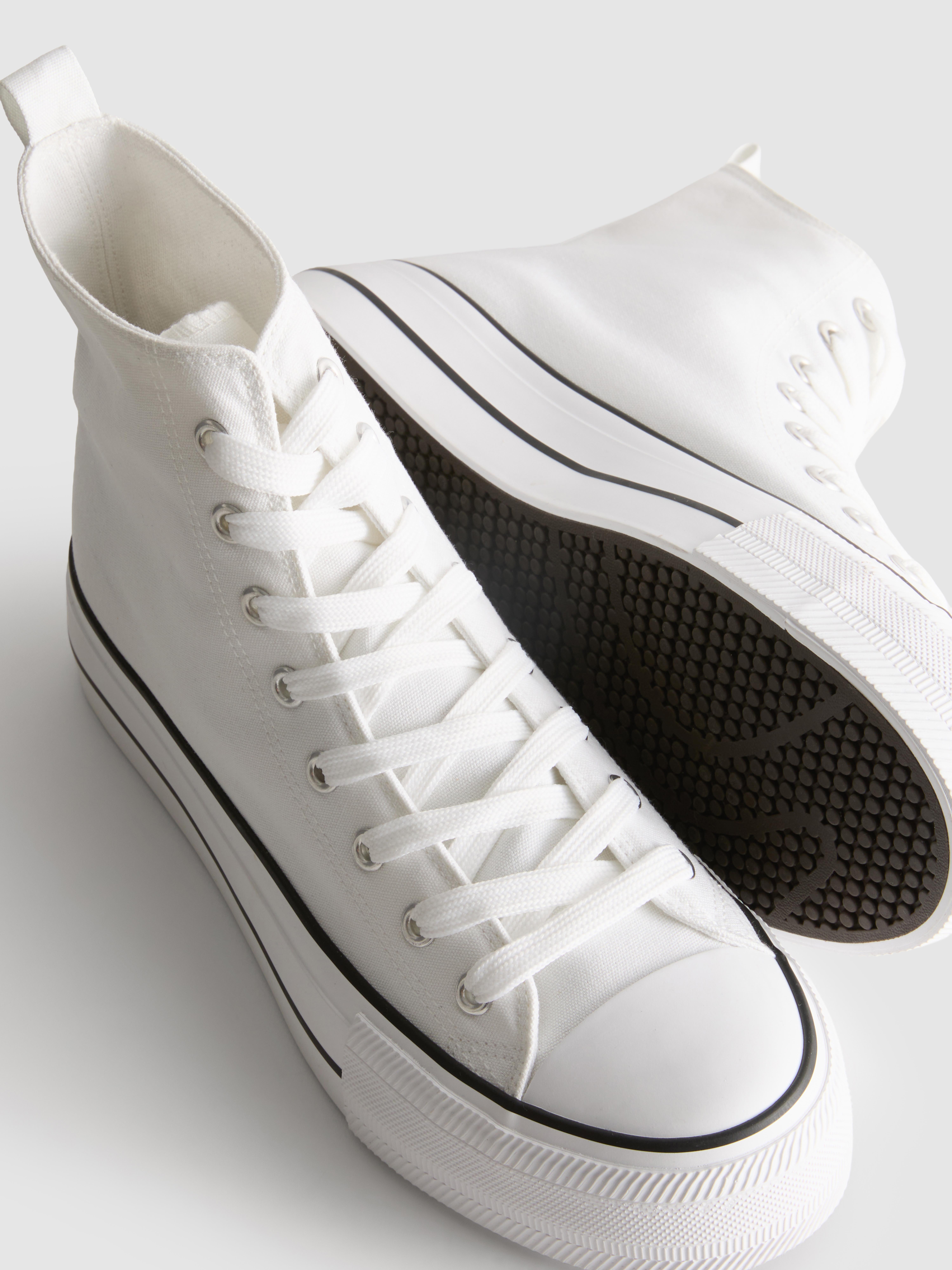 Zapatillas de lona de caña alta