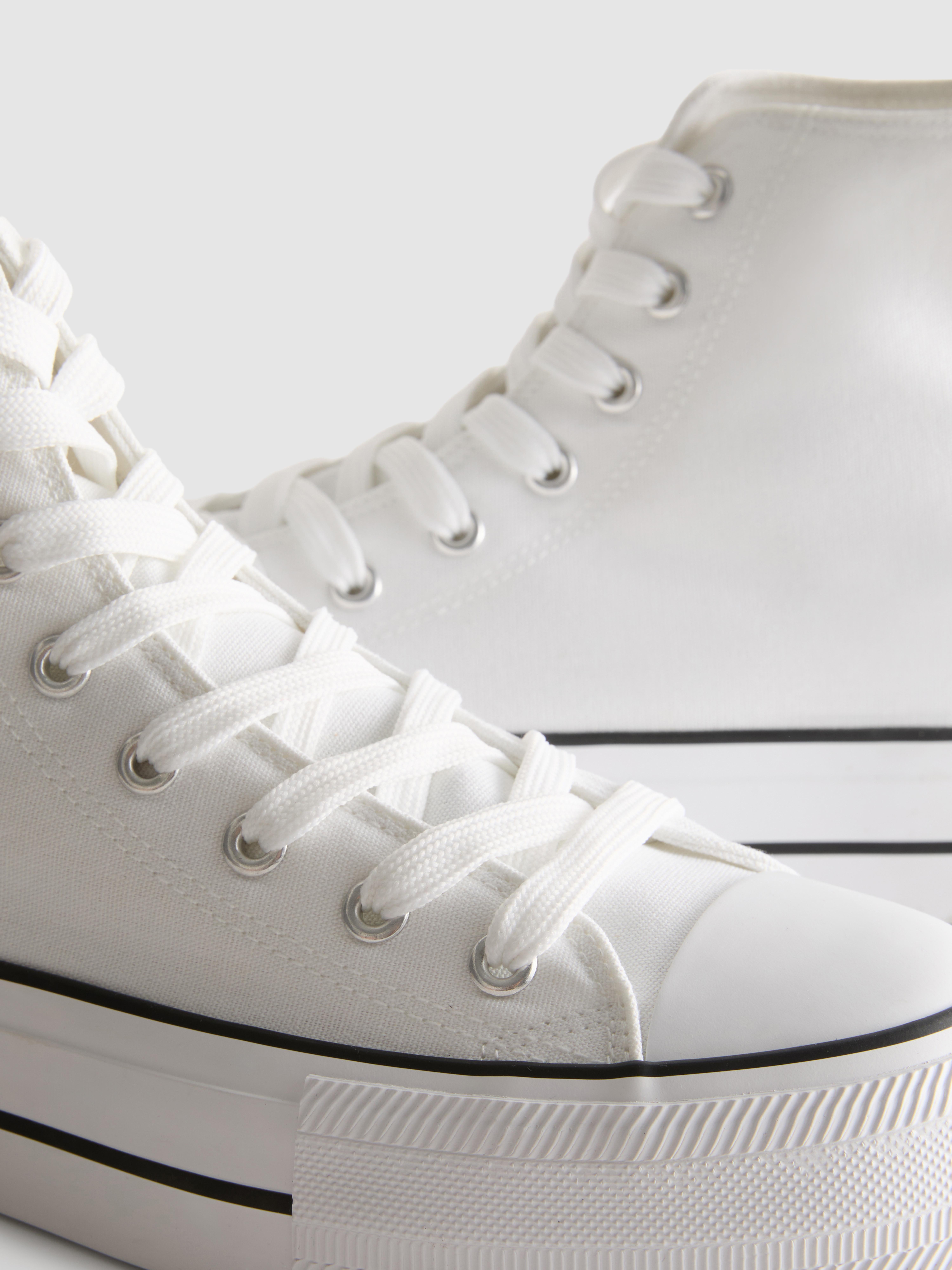 Zapatillas de lona de caña alta